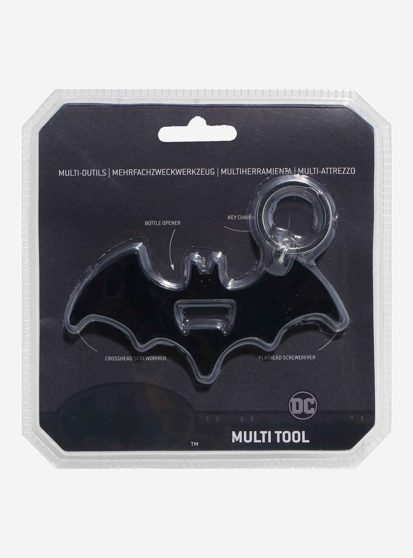 DC Comics Batman Symbol Multi-Tool Keychain, , alternate