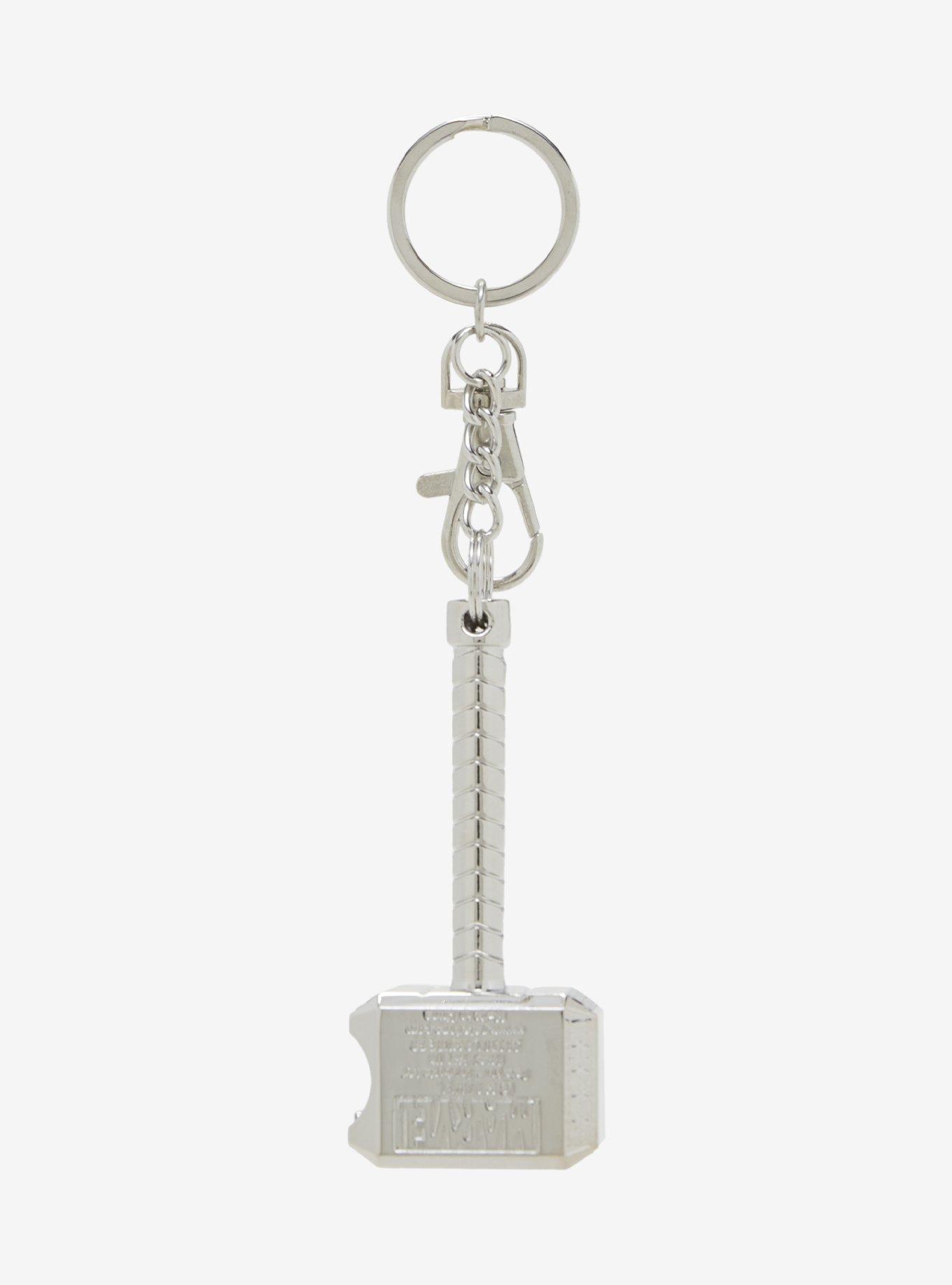 Marvel Thor's Hammer Bottle Opener Keychain, , hi-res