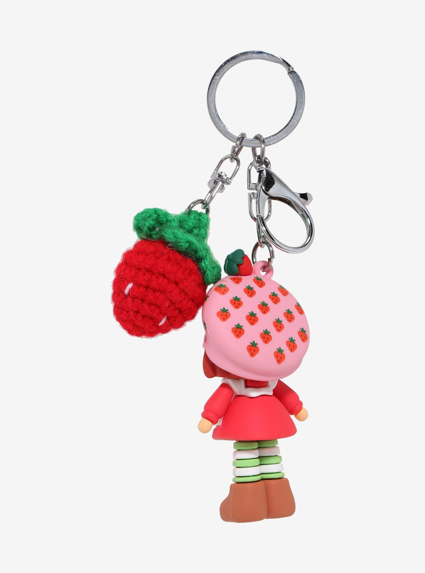 Strawberry Shortcake Multi-Charm 3D Keychain - BoxLunch Exclusive, , hi-res