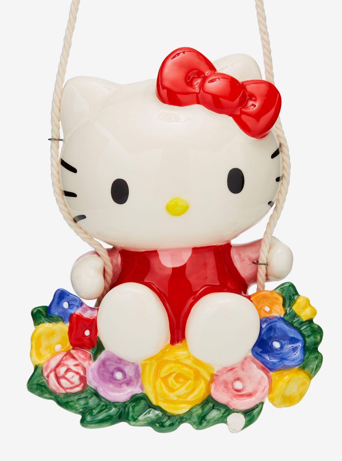 Sanrio Hello Kitty Floral Swing Ceramic Figure, , hi-res