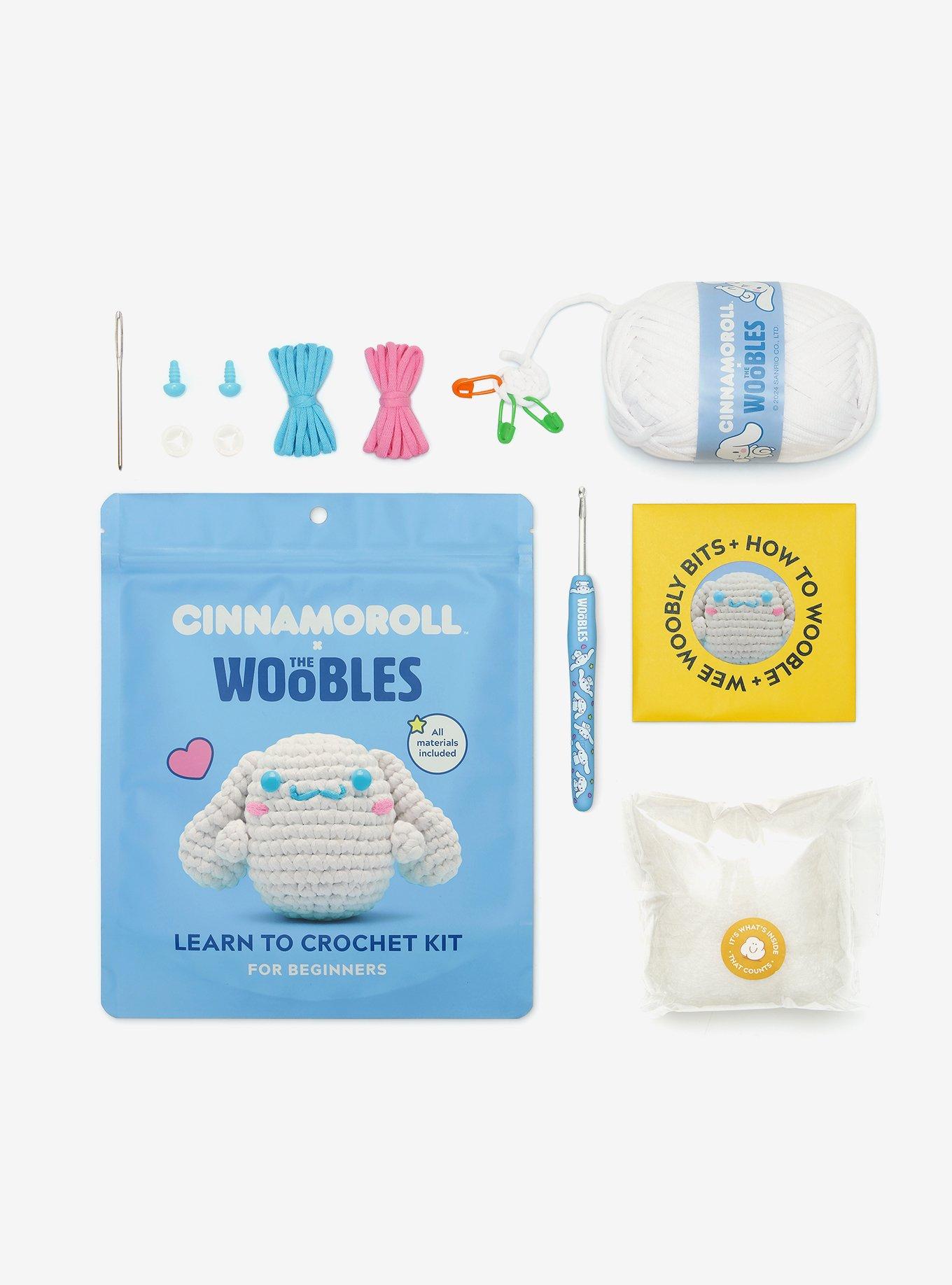 The Woobles Cinnamoroll Beginner Crochet Kit, , hi-res