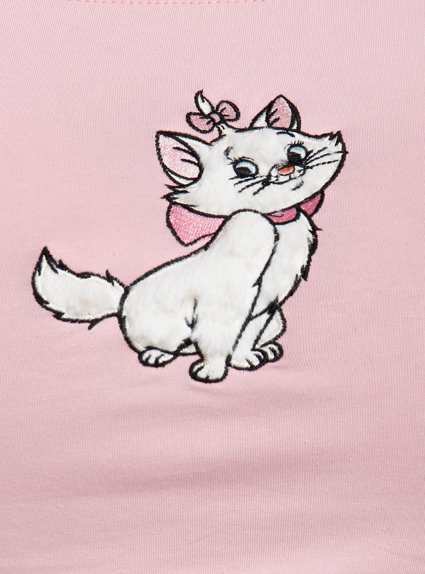 Disney The Aristocats Marie Off-The-Shoulder Long-Sleeve Top Plus Size, MULTI, alternate