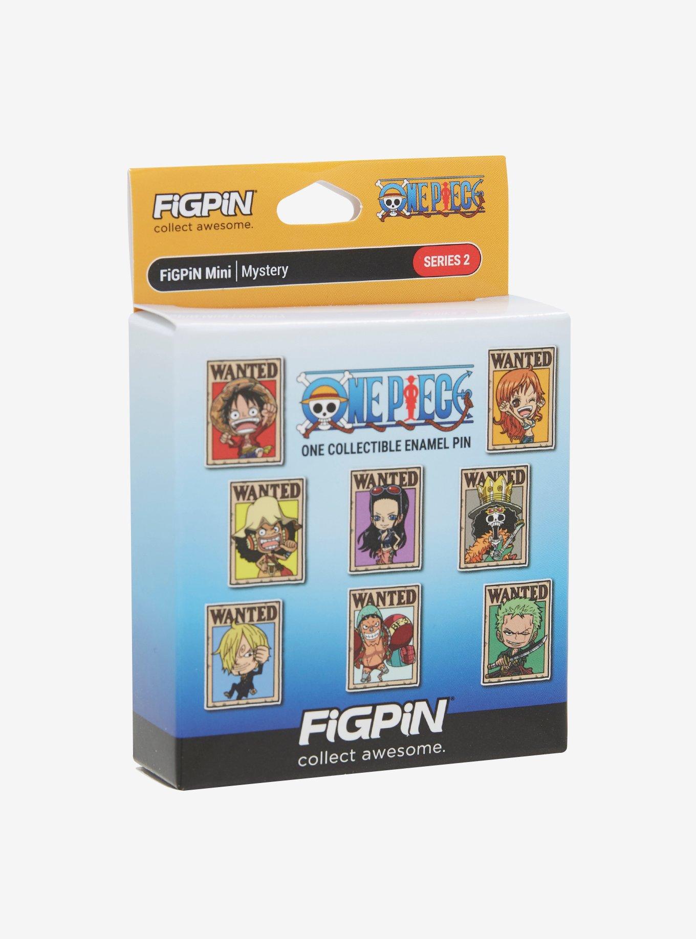FiGPiN One Piece Wanted Crew Blind Box Enamel Pin, , alternate