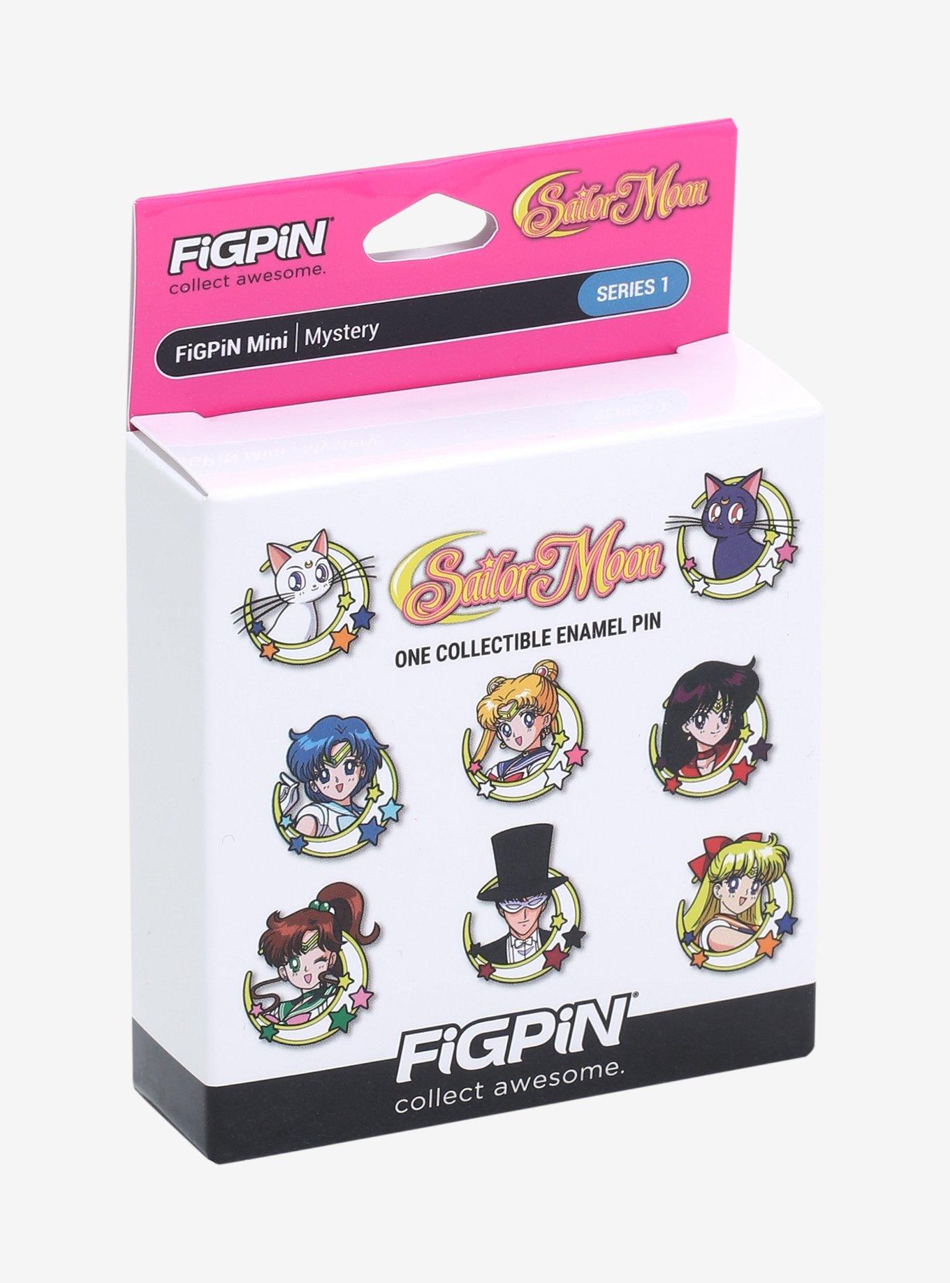 FiGPiN Sailor Moon Stars & Moon Portrait Blind Box Enamel Pin, , hi-res