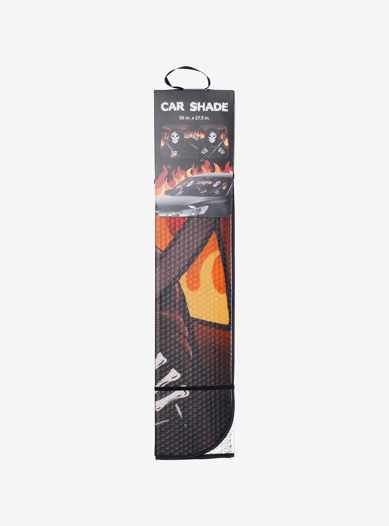 Grim Reaper Flames Sun Shade, , hi-res