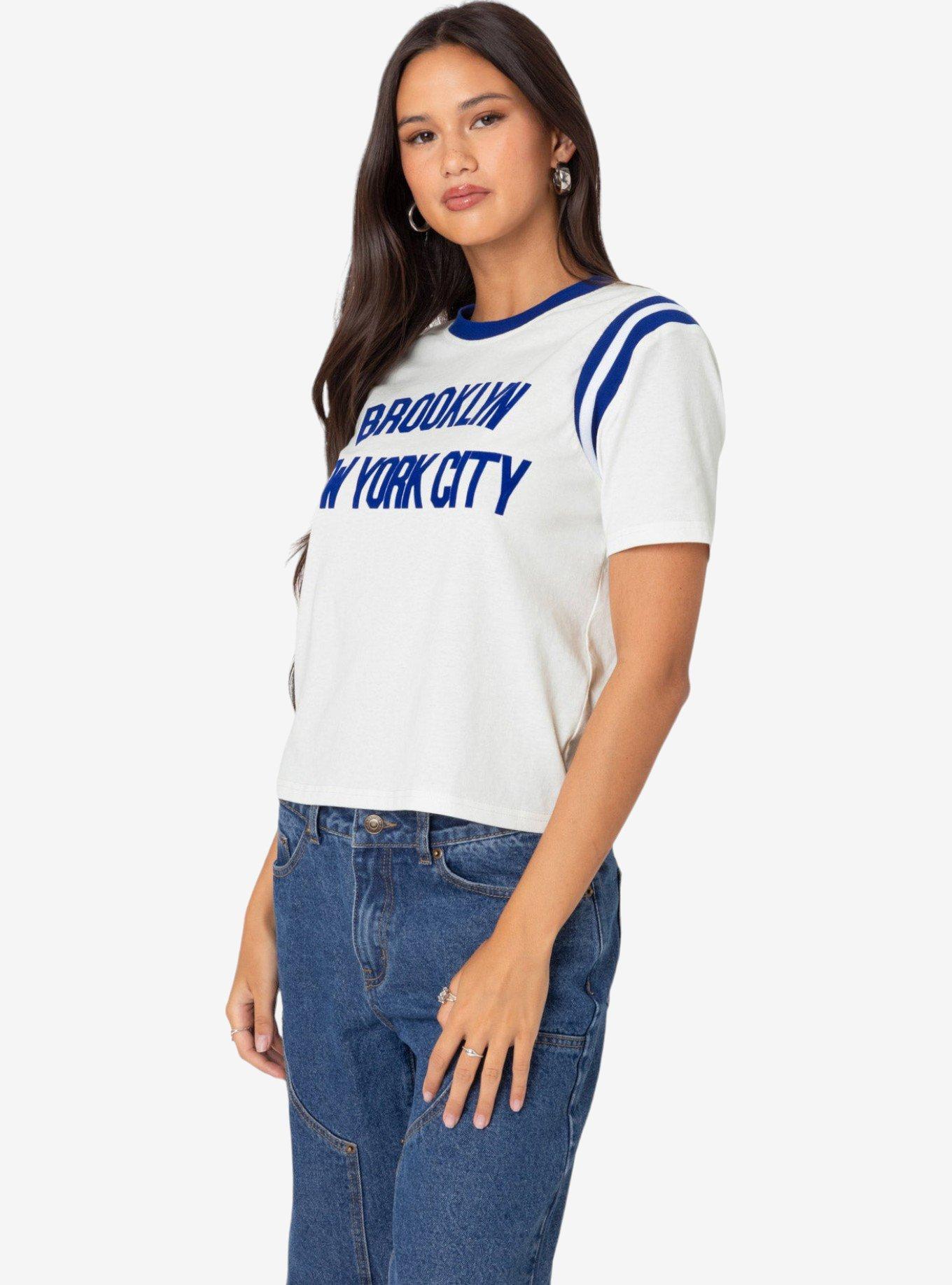 Edikted New Yorker T Shirt, BRIGHT WHITE, alternate