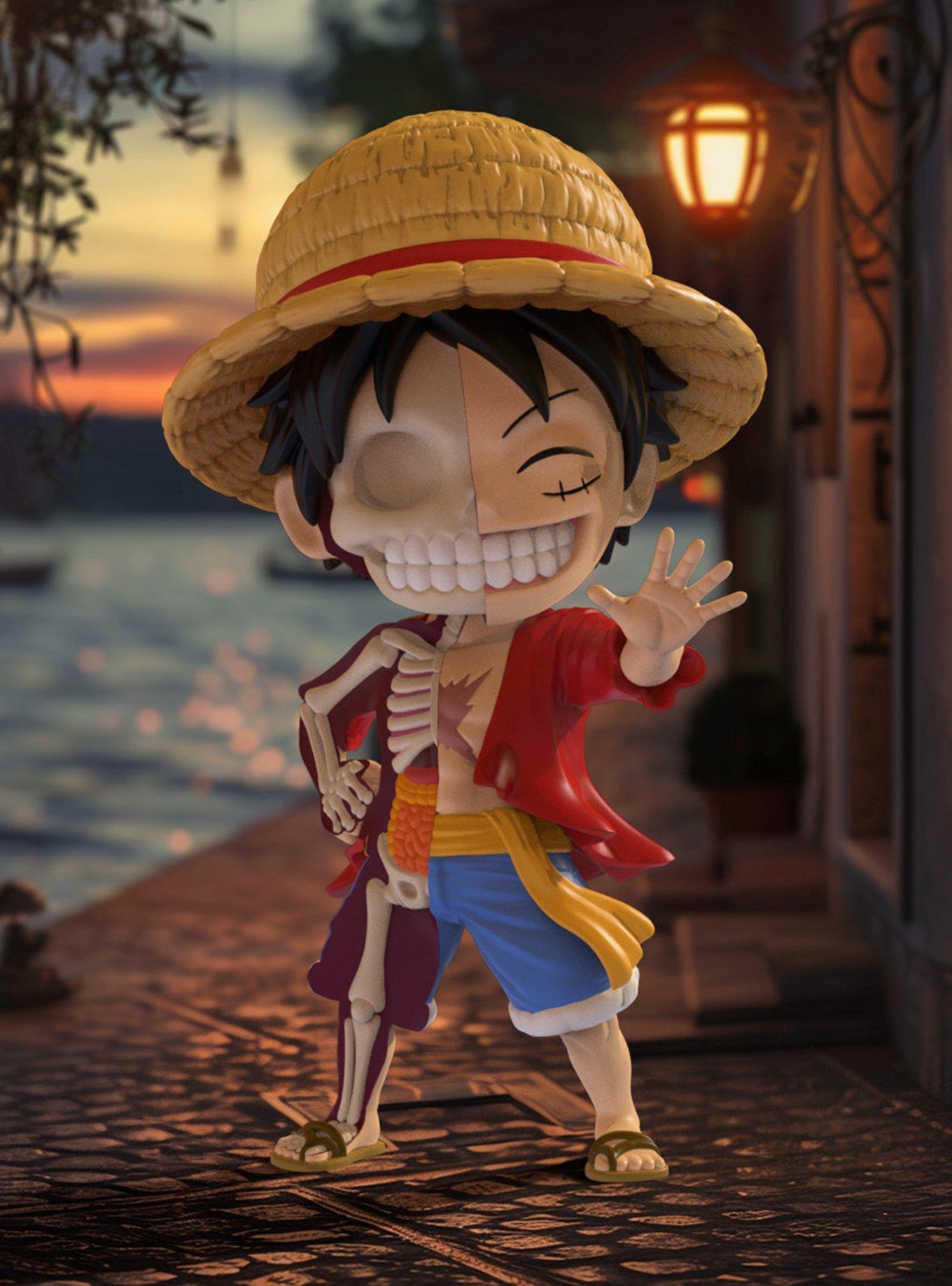 Mighty Jaxx One Piece XXRAY Luffy Figure