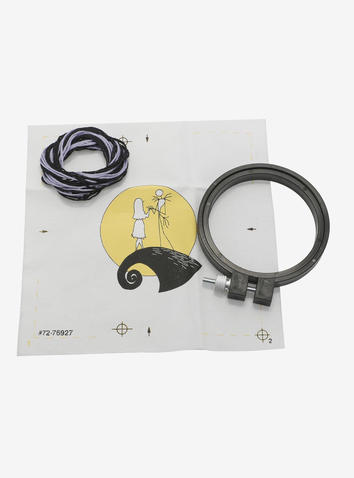 The Nightmare Before Christmas Jack & Sally Hill Cross Stitch Kit, , alternate