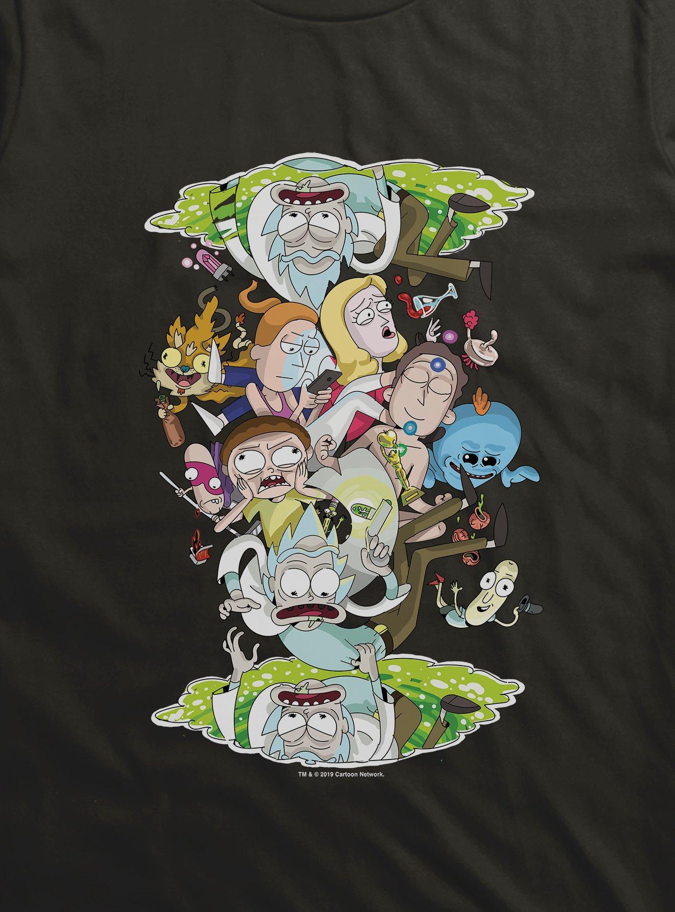 Rick and Morty Portal Loop T-Shirt, , hi-res