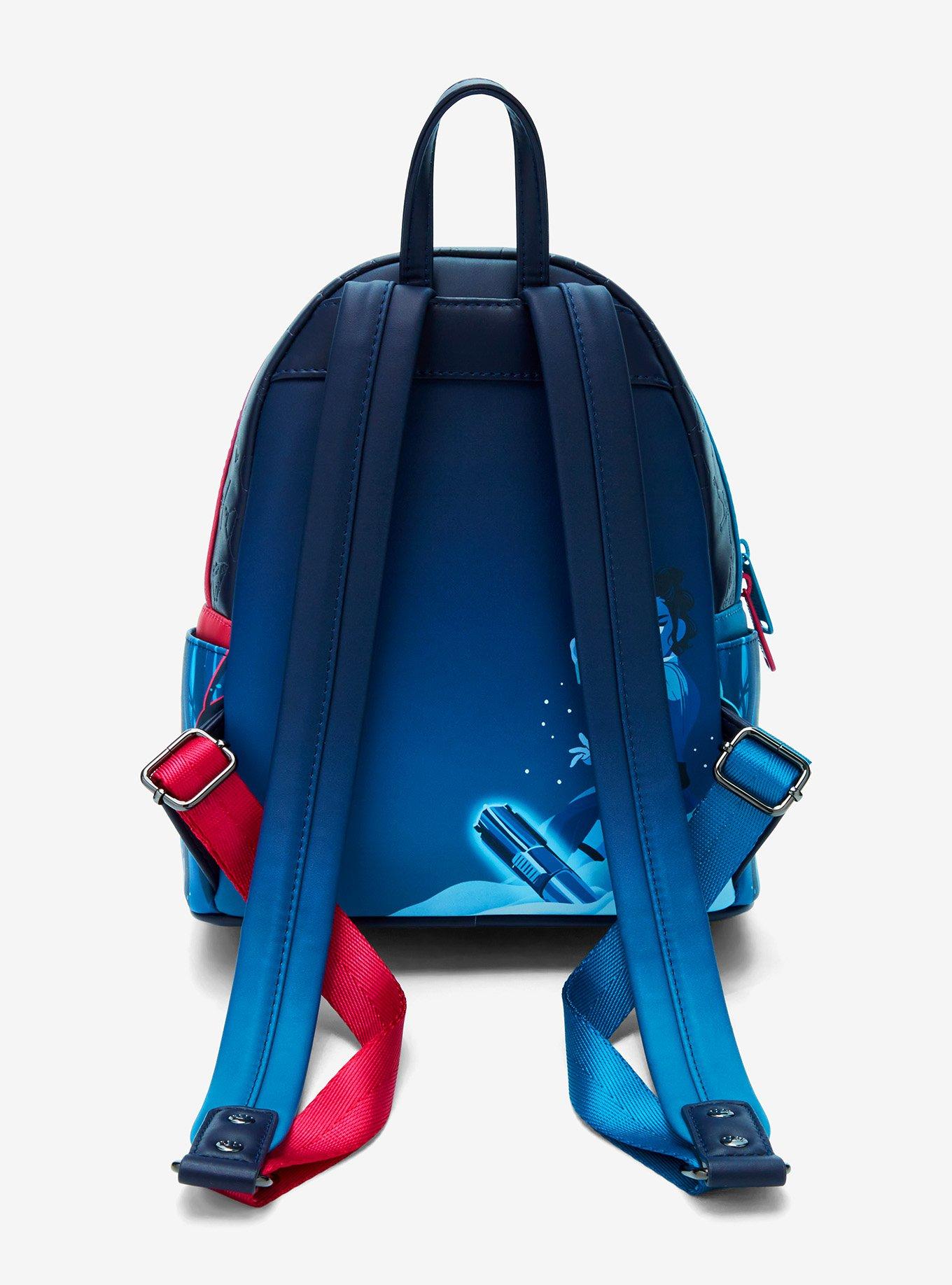 Loungefly Star Wars Rey & Kylo Ren Duel Light-Up Mini Backpack, , alternate