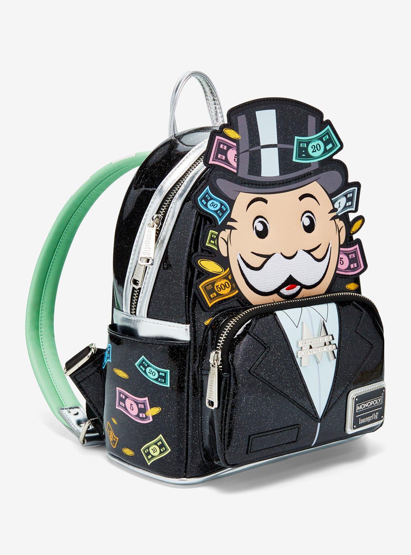 Monopoly Mr. Monopoly Glitter Mini Backpack, , hi-res