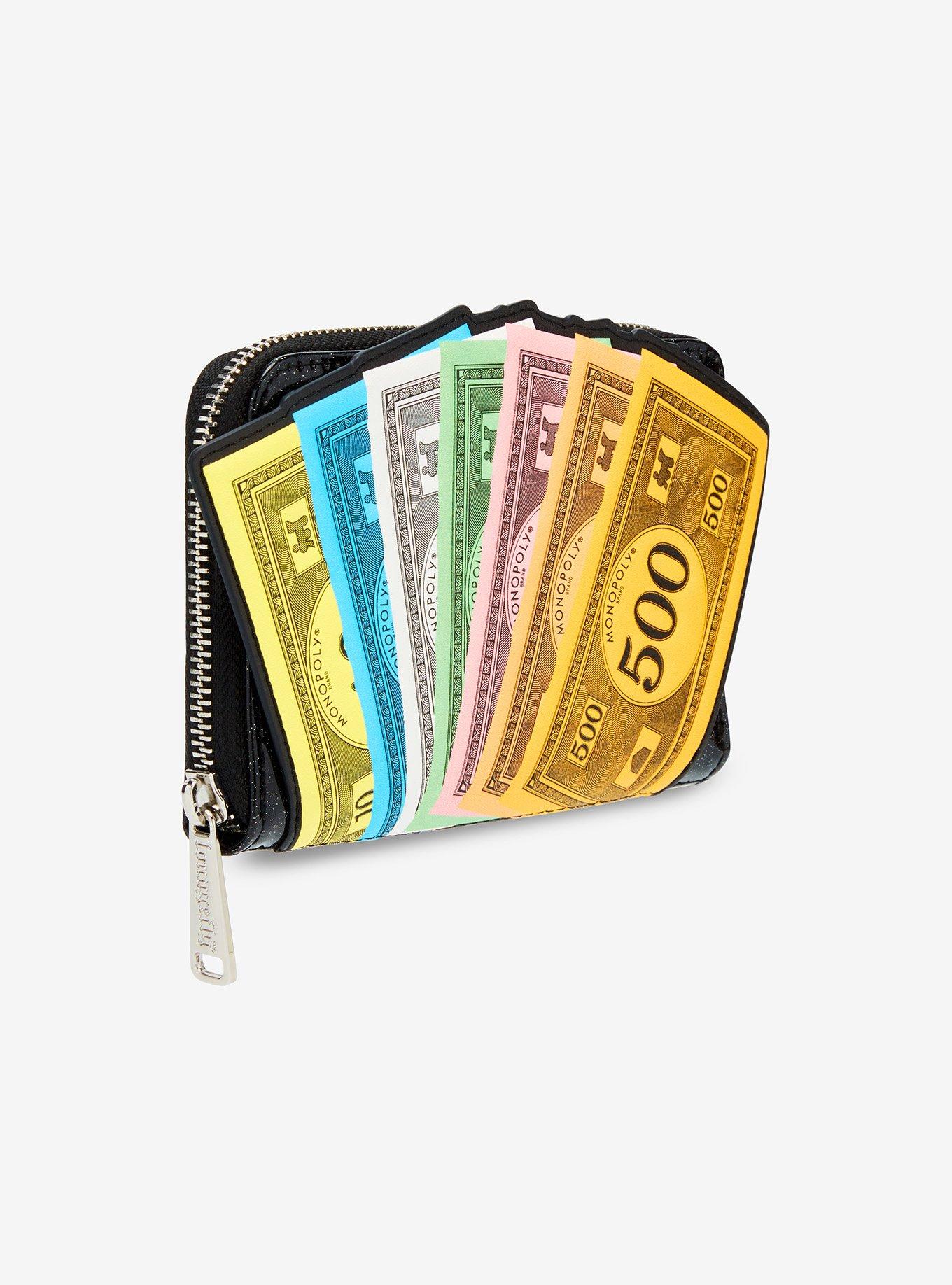 Loungefly Monopoly Money Zipper Wallet, , hi-res