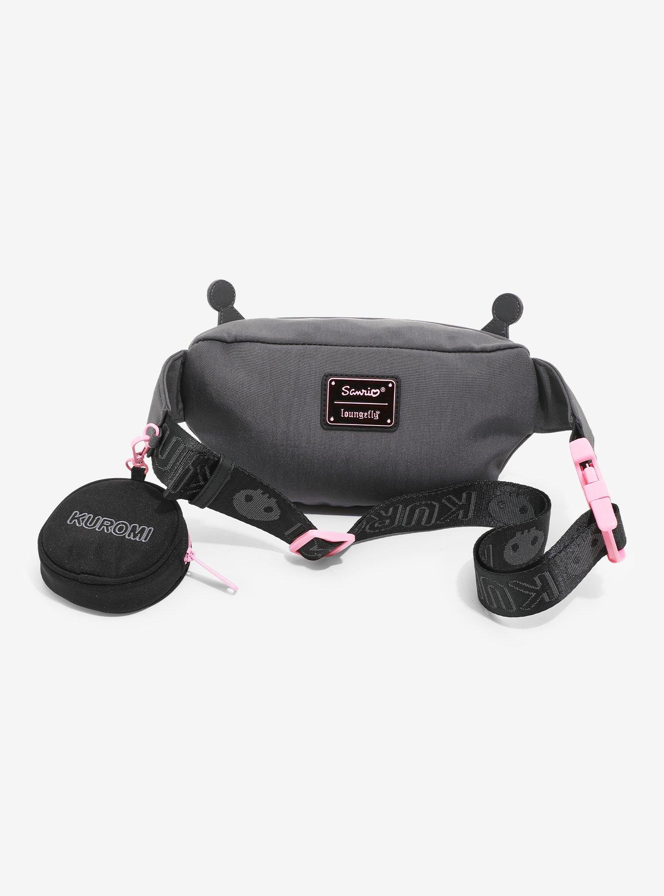 Loungefly Kuromi Fanny Pack With Coin Purse, , alternate