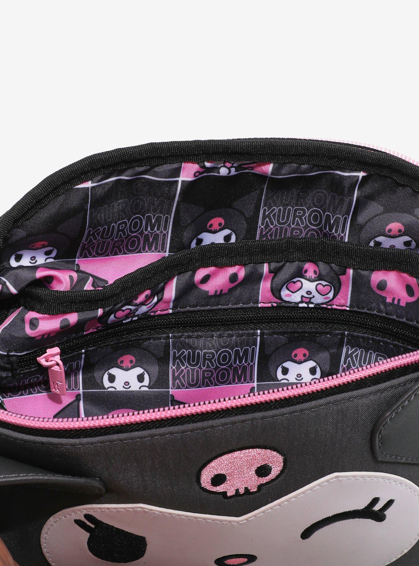 Loungefly Kuromi Fanny Pack With Coin Purse, , alternate