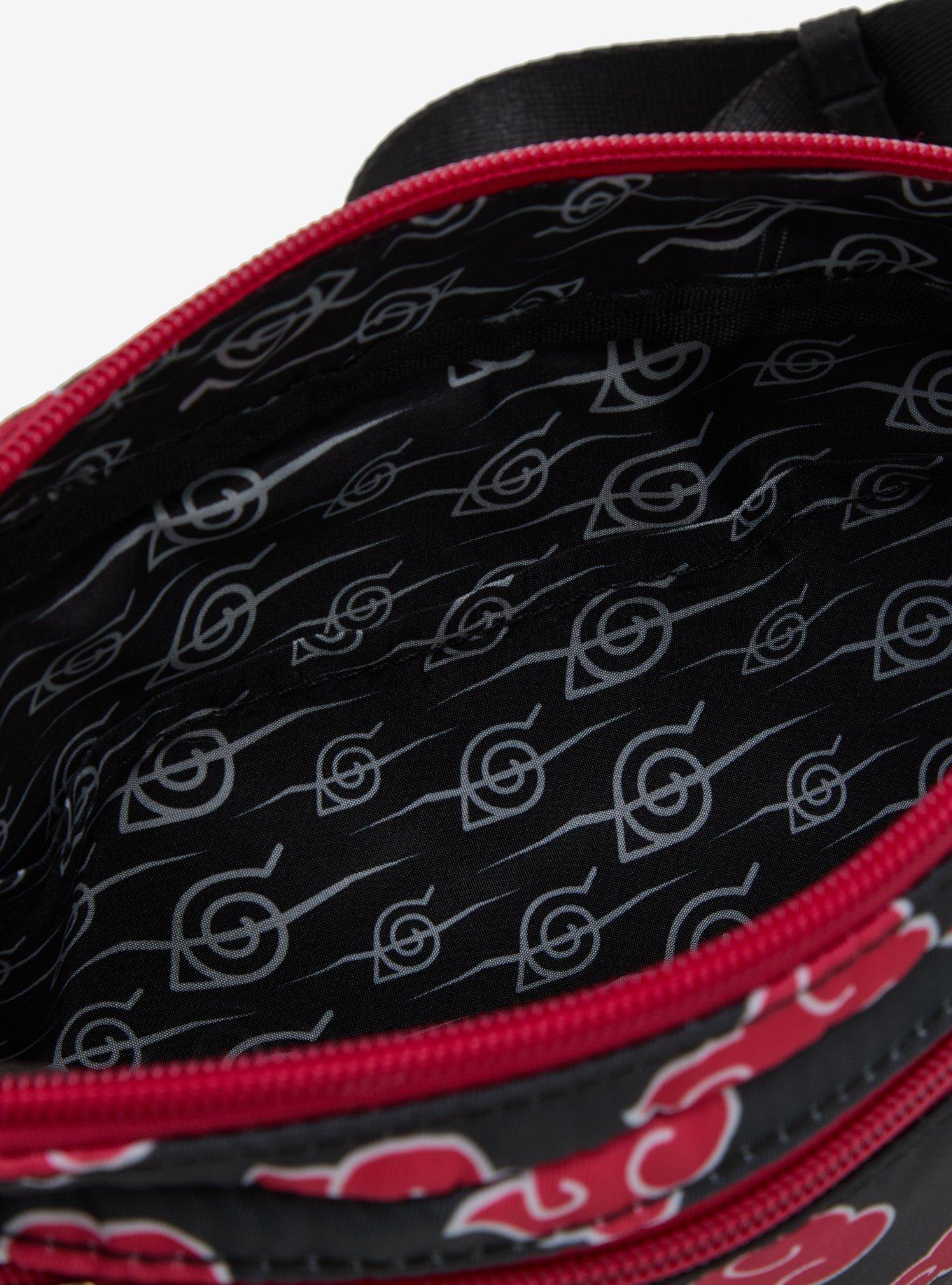 Loungefly Naruto Shippuden Akatsuki Sling Bag, , alternate