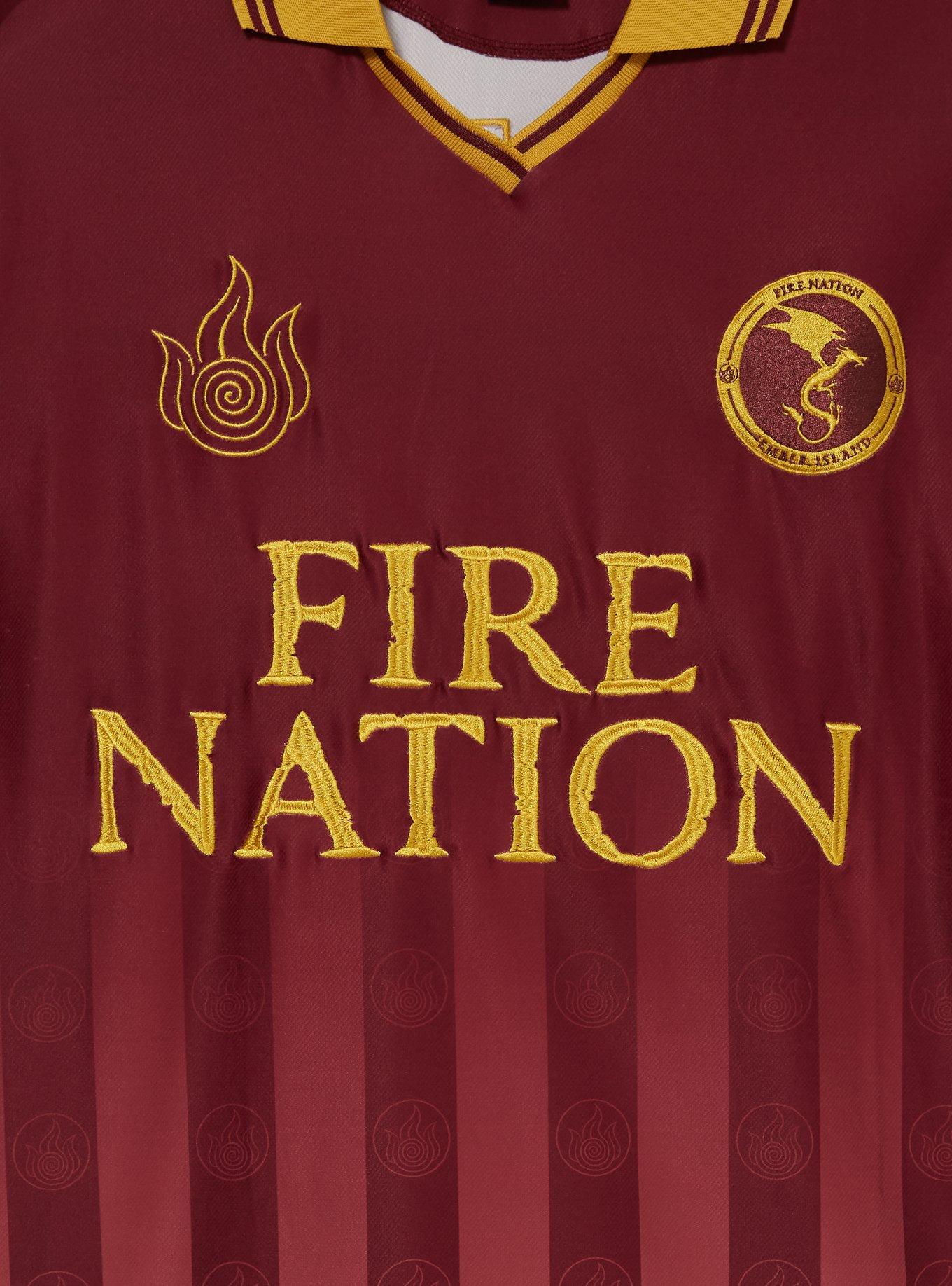 Avatar: The Last Airbender Fire Nation Gradient Jersey — BoxLunch Exclusive, MULTI, alternate