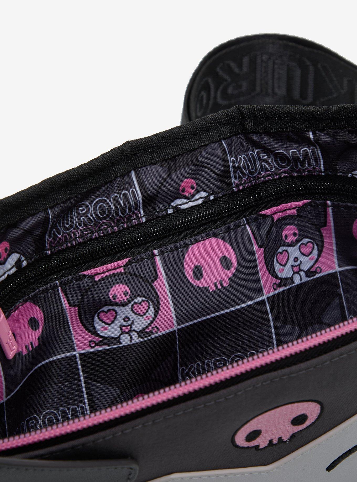 Loungefly Sanrio Kuromi Figural Belt Bag with Coin Purse, , alternate