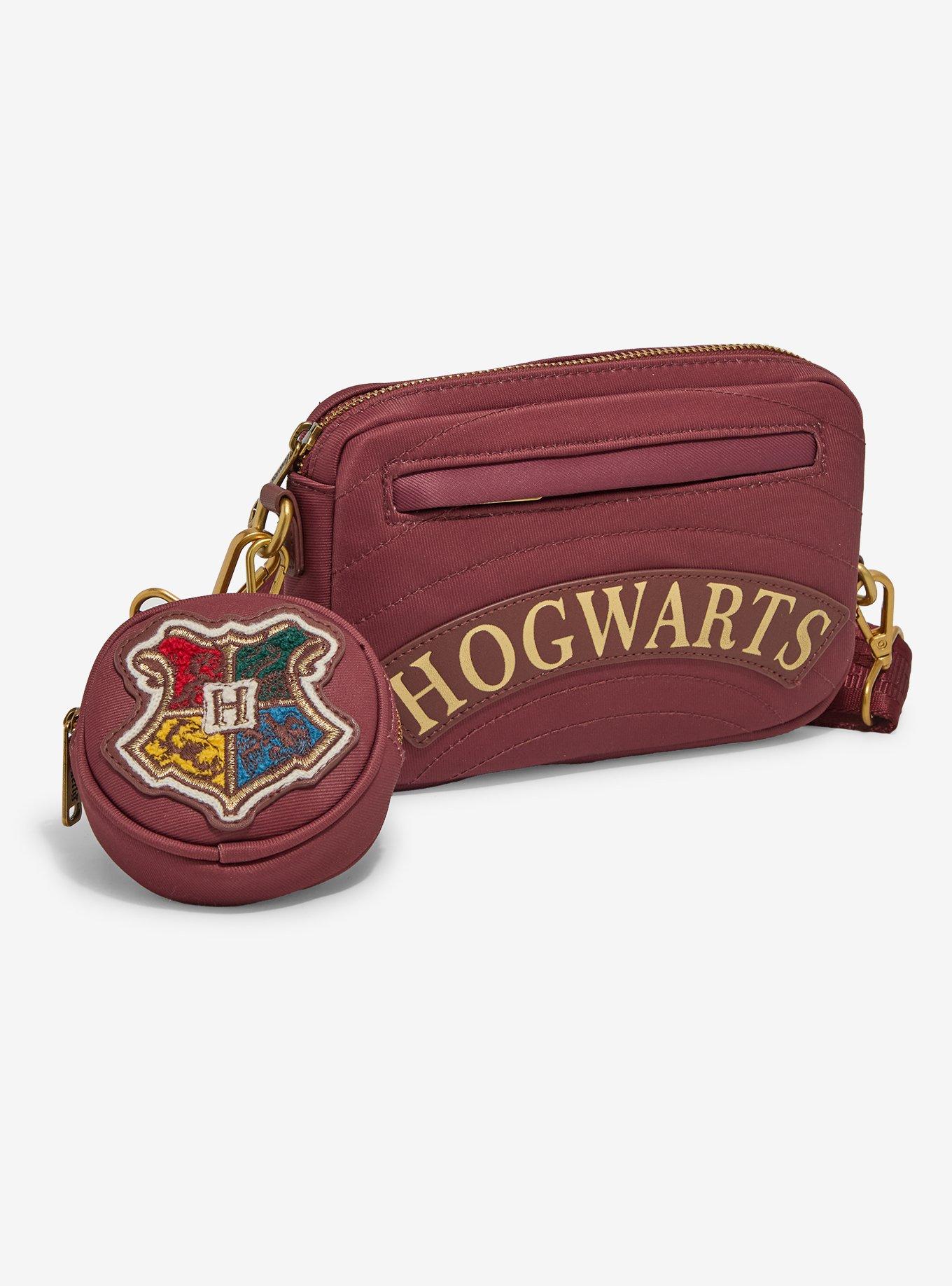 Loungefly Harry Potter Hogwarts Crest Sling Bag with Coin Purse, , hi-res