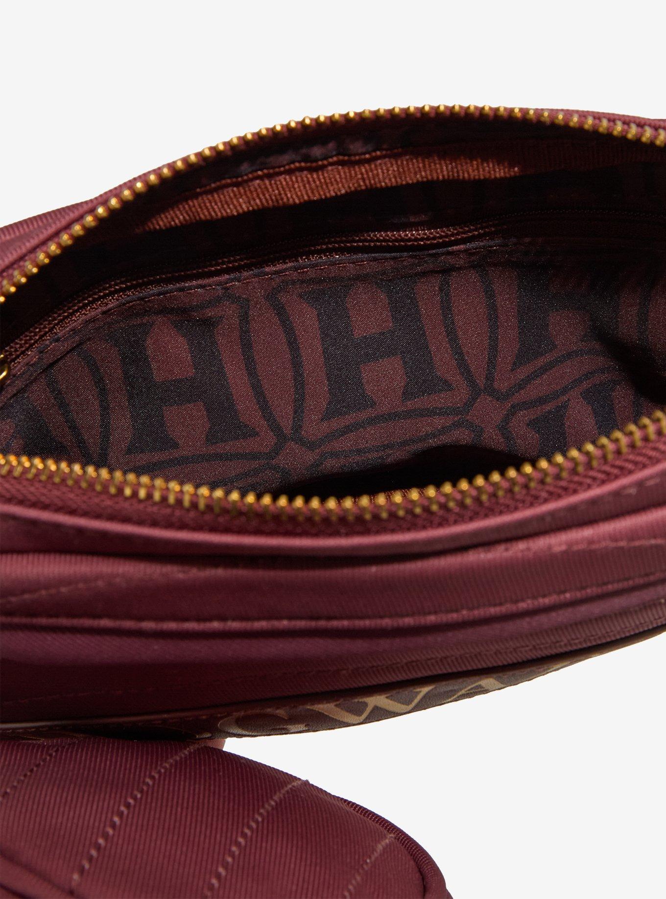 Loungefly Harry Potter Hogwarts Crest Sling Bag with Coin Purse, , alternate