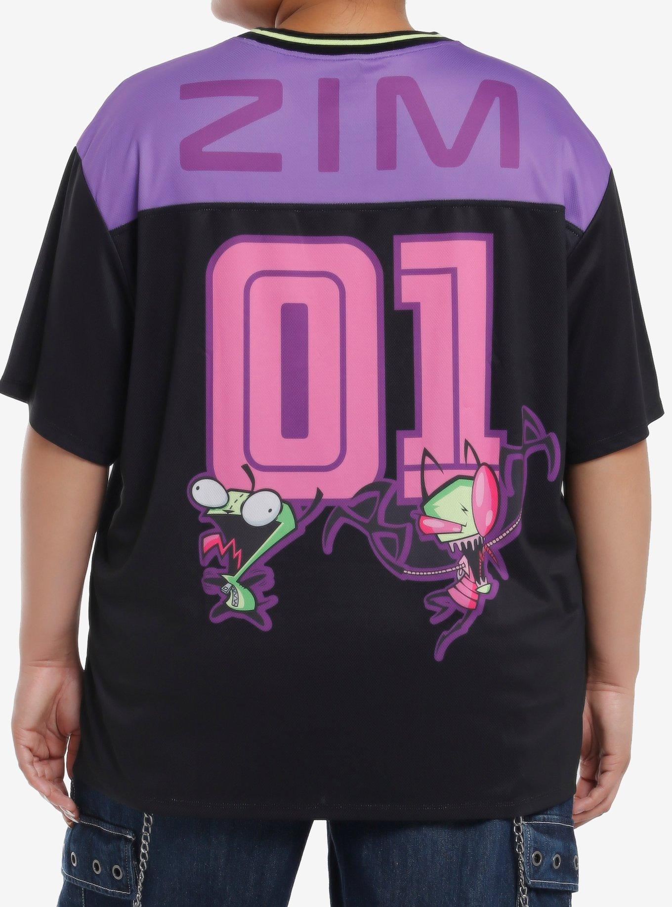 Invader Zim GIR & Zim Girls Soccer Jersey Plus Size, , hi-res