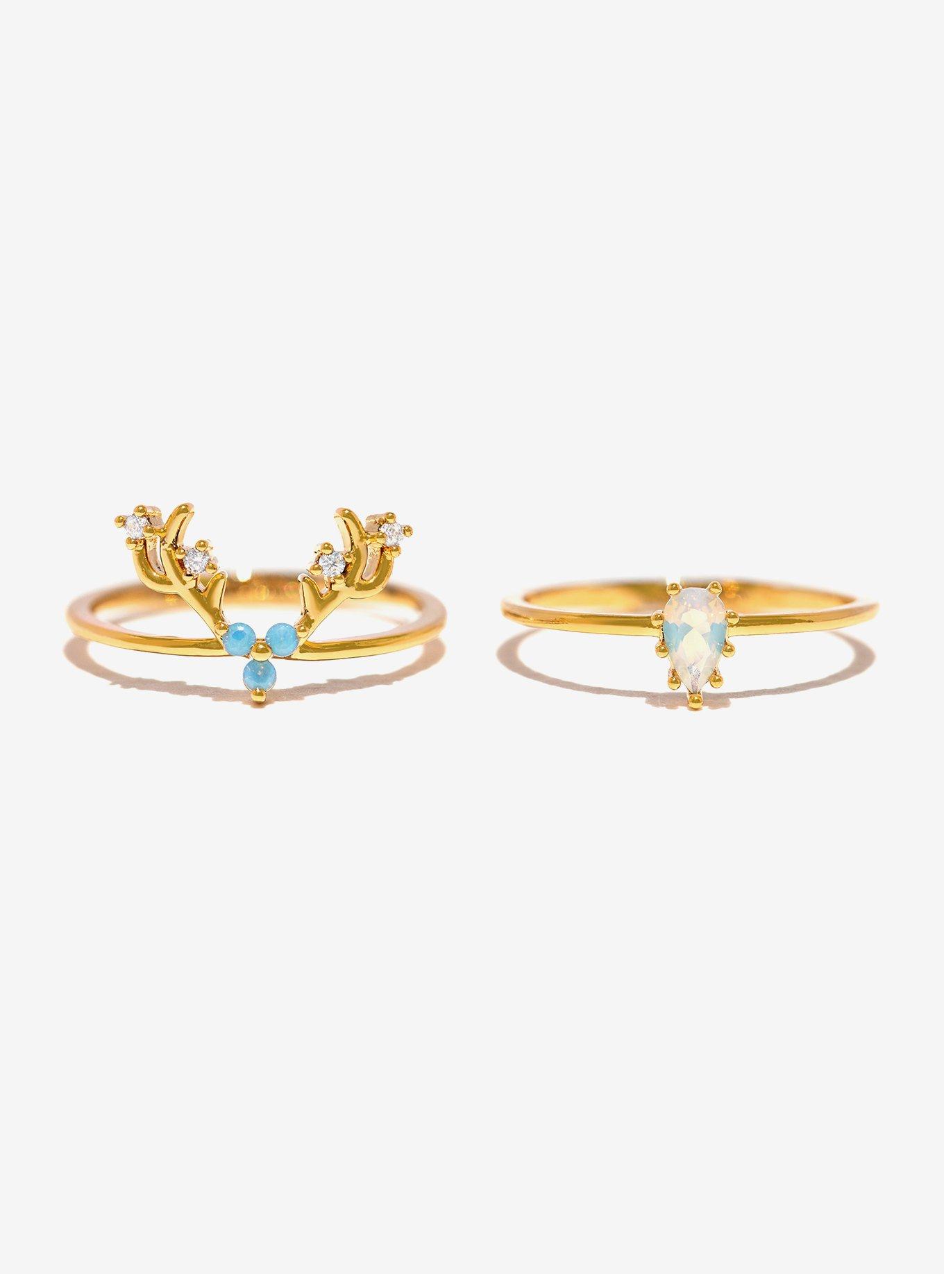Harry Potter X Girls Crew Patronus Ring Set, , hi-res