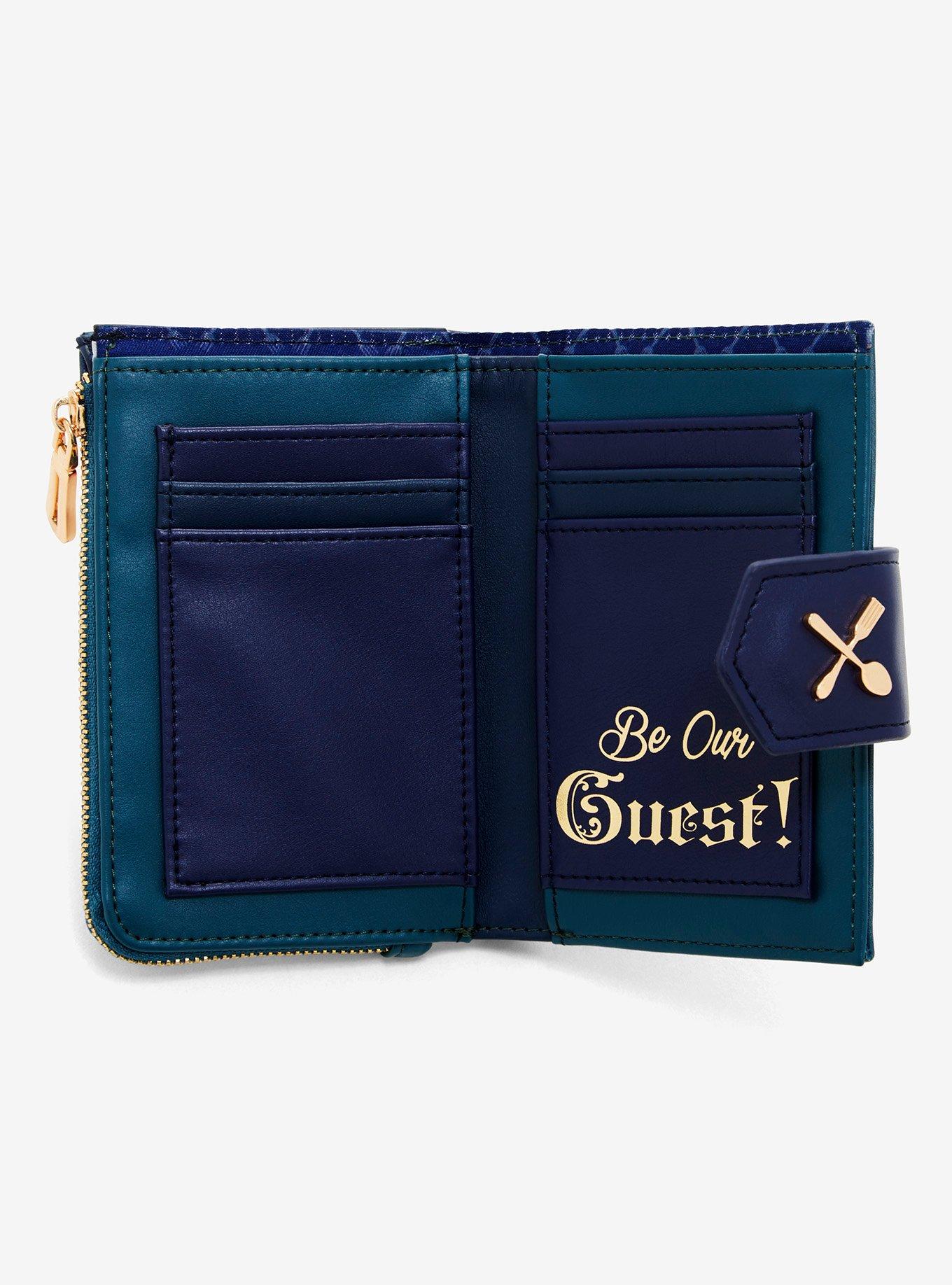 Our Universe Disney Beauty And The Beast Be Our Guest Wallet, , alternate