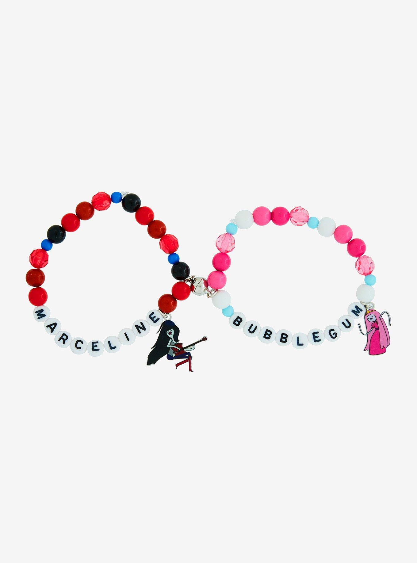 Adventure Time Marceline & Princess Bubblegum Best Friend Bracelet Set, , hi-res