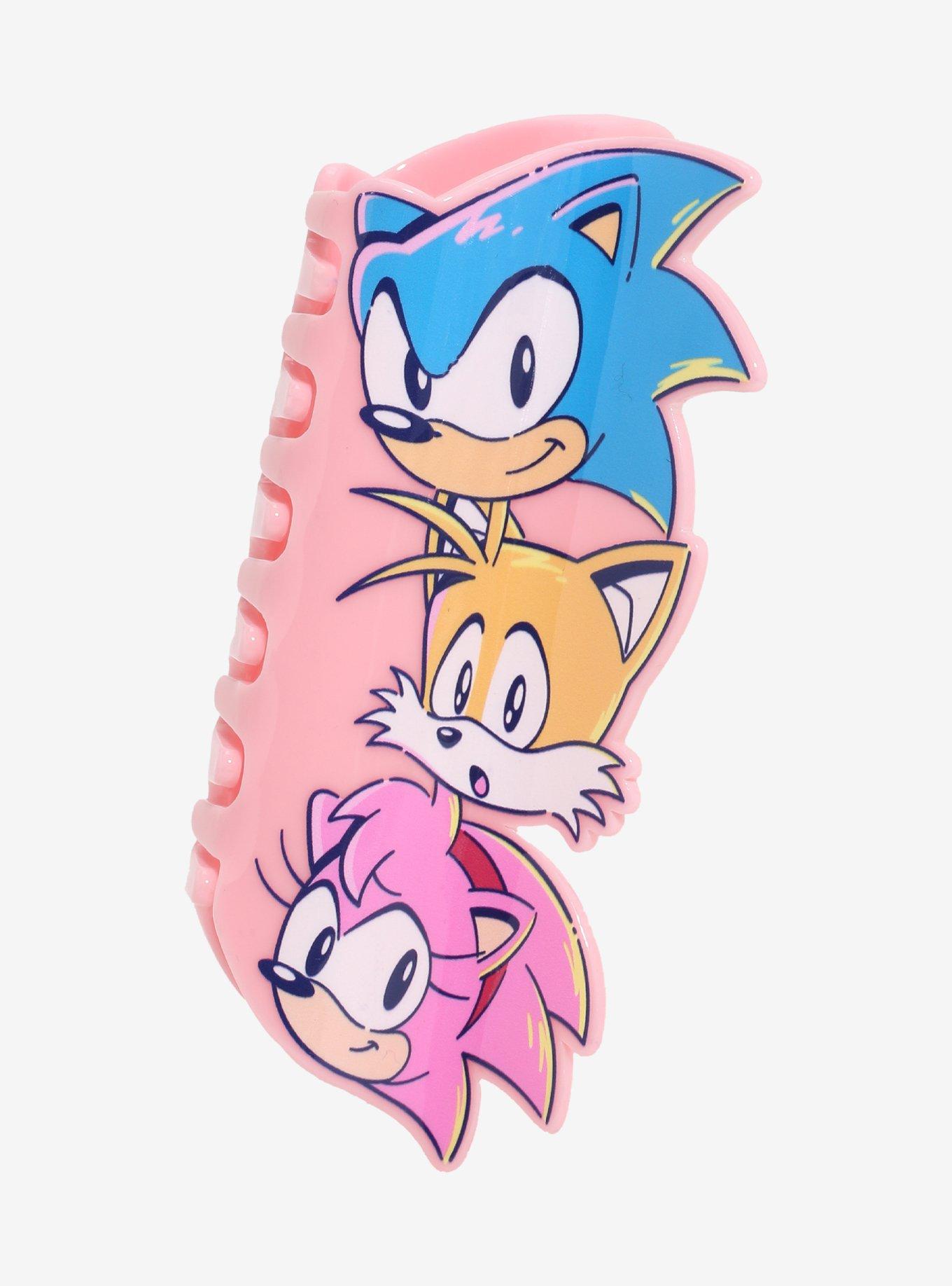 Sonic The Hedgehog Trio Claw Hair Clip, , alternate