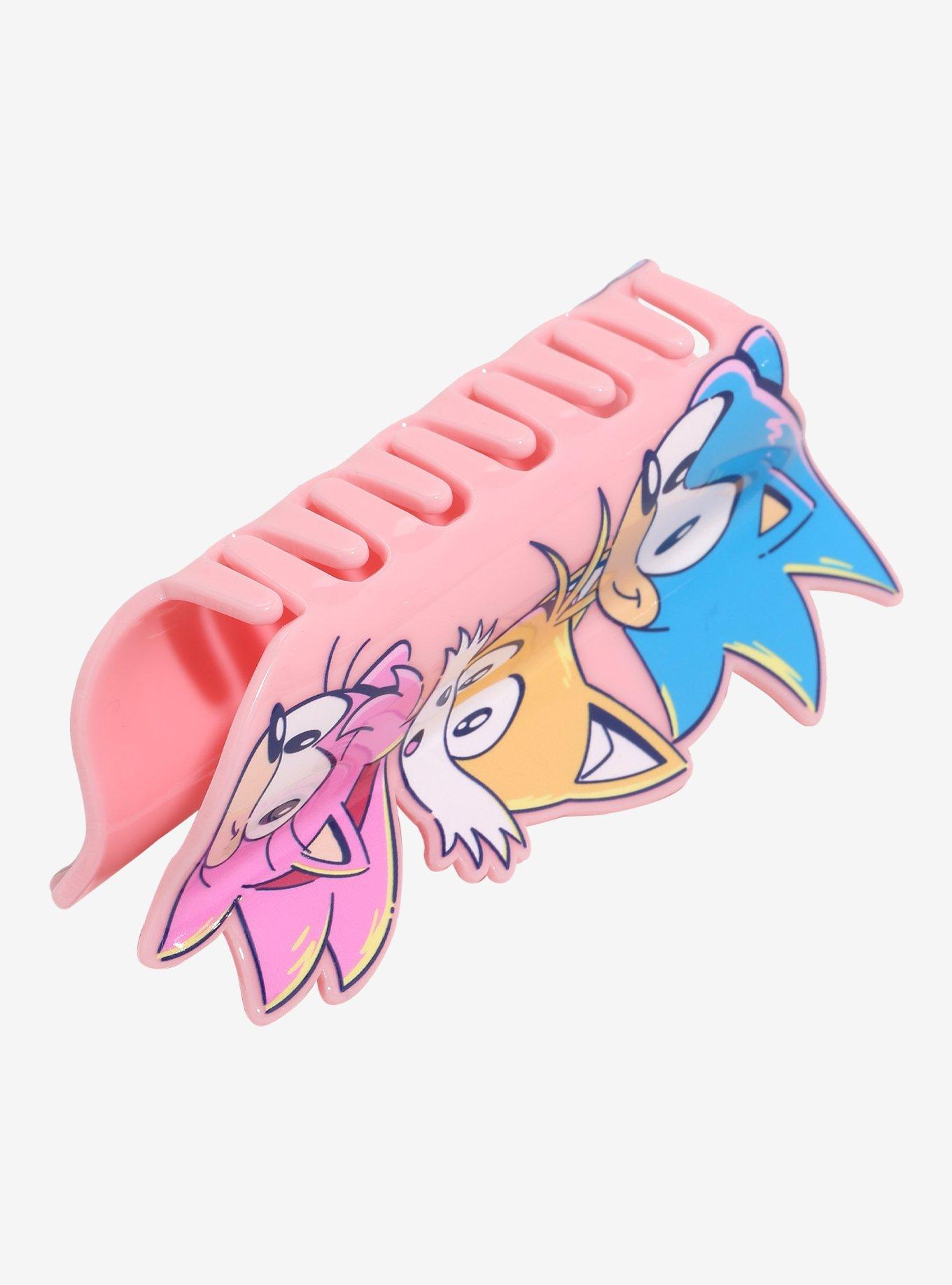 Sonic The Hedgehog Trio Claw Hair Clip, , alternate