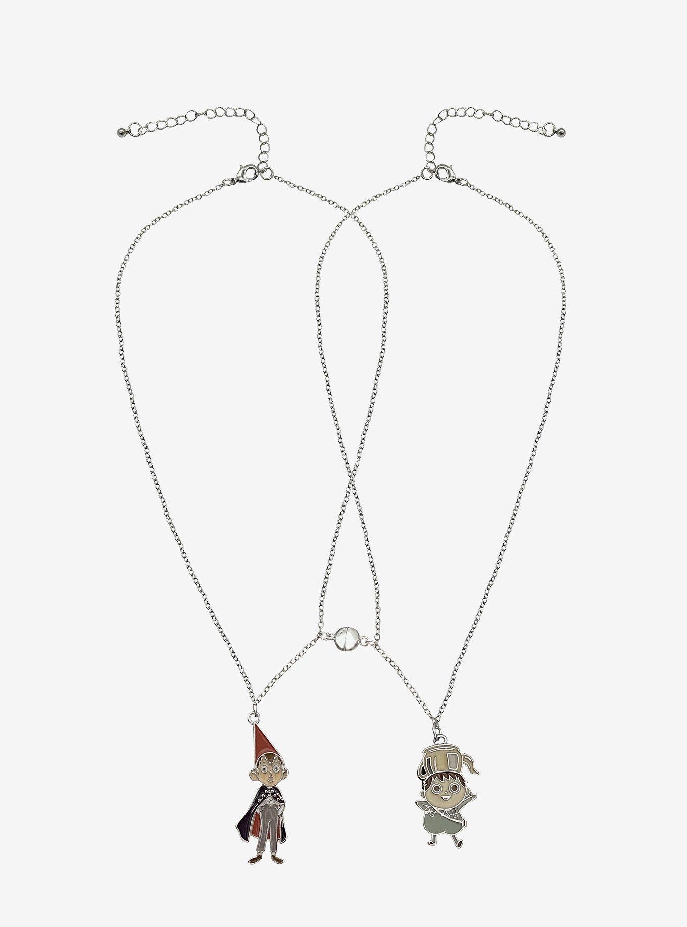 Over The Garden Wall Wirt & Greg Magnetic Best Friend Necklace Set, , hi-res