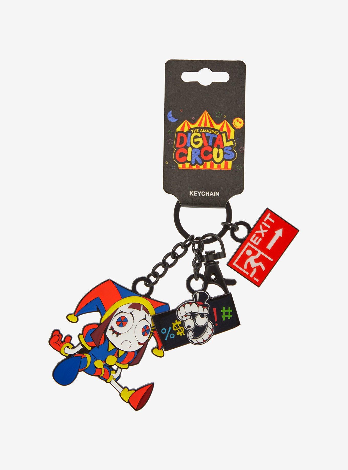 The Amazing Digital Circus Pomni Key Chain, , hi-res