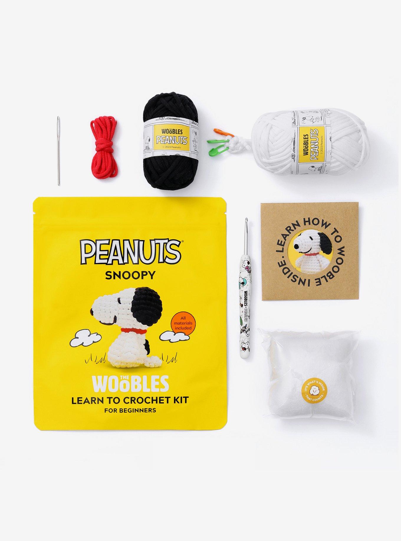 The Woobles Peanuts Snoopy Crochet Kit, , alternate