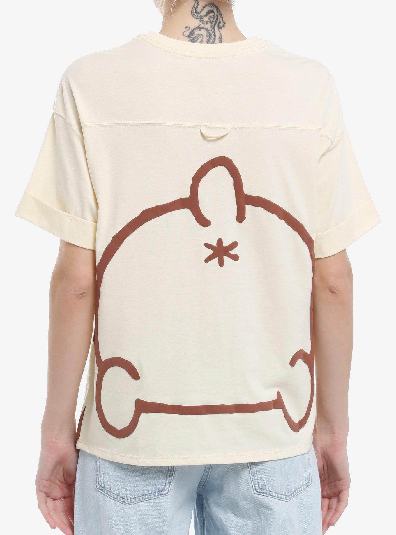 Pompompurin Jumbo Front & Back Print Girls Oversized T-Shirt, , hi-res