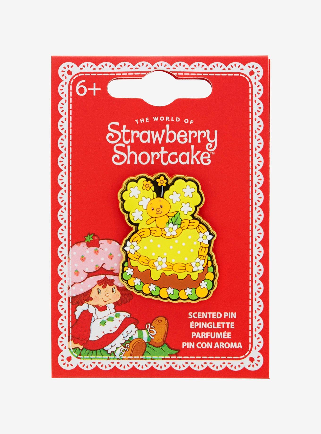 Strawberry Shortcake Marmalade Scented Enamel Pin, , hi-res