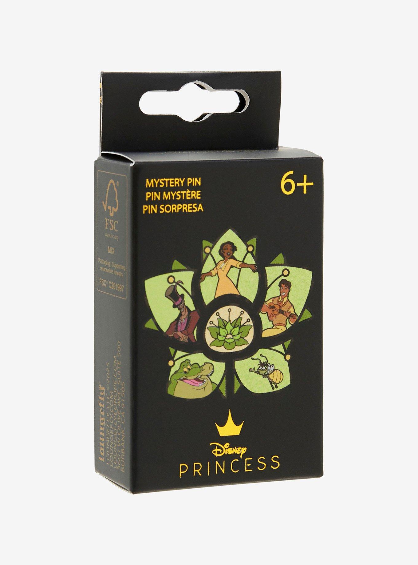 Loungefly Disney The Princess and the Frog Puzzle Glitter Assorted Blind Box Enamel Pin, , hi-res