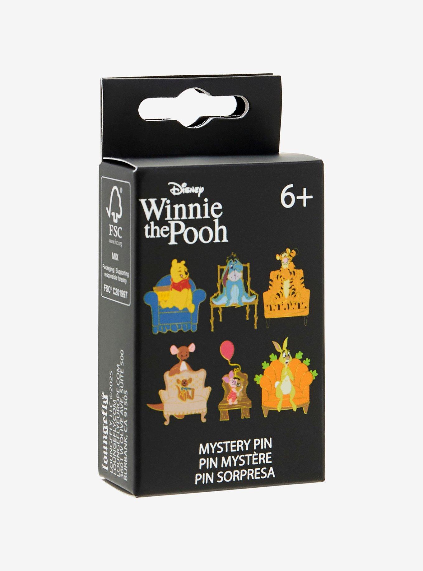 Loungefly Disney Winnie the Pooh Character Chair Assorted Blind Box Enamel Pin, , hi-res