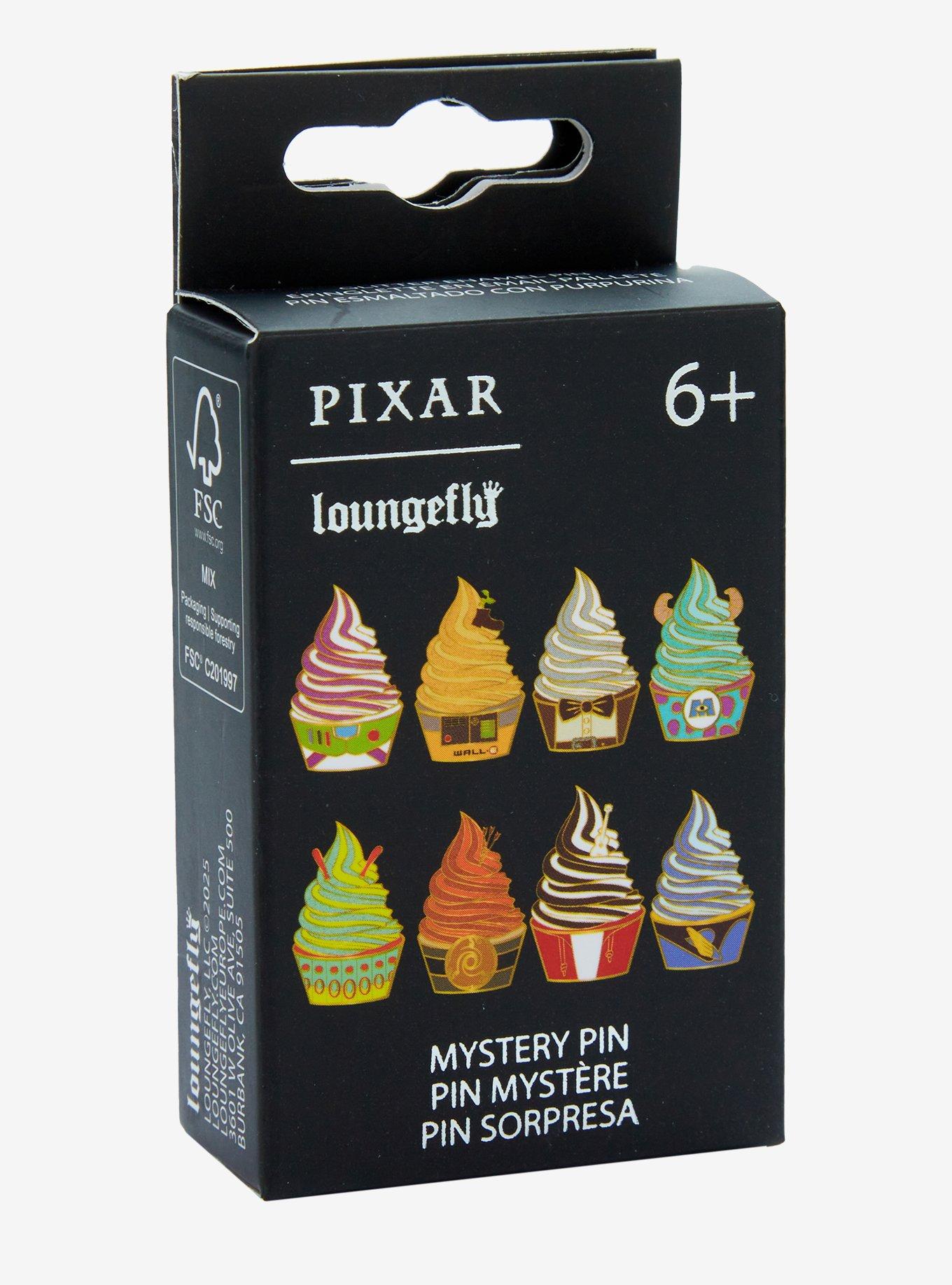 Loungefly Disney Pixar Character Soft Serve Glitter Blind Box Enamel Pin, , hi-res