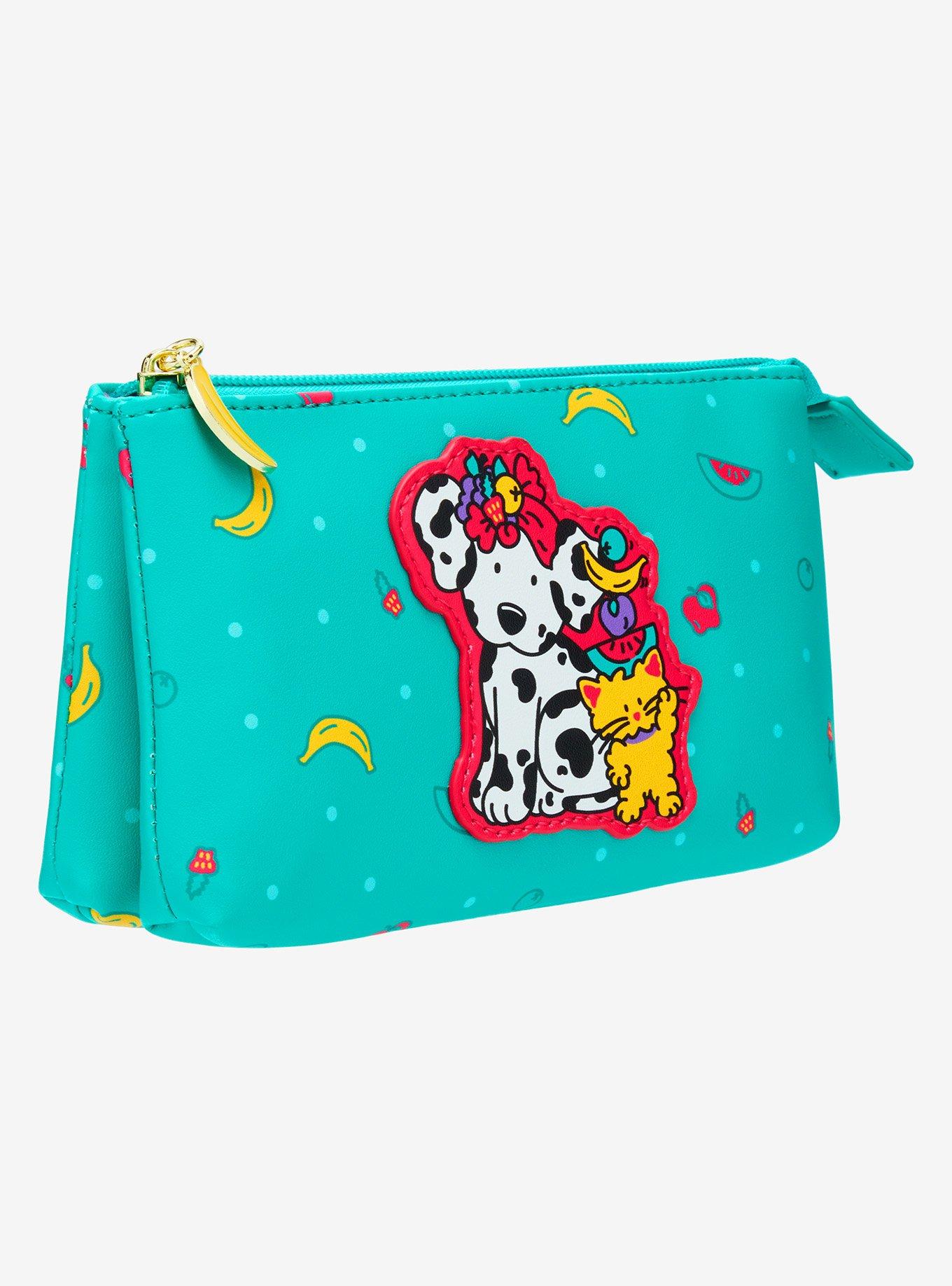 Sanrio Spottie Dottie & Sassy Fruit Cosmetic Bag, , hi-res