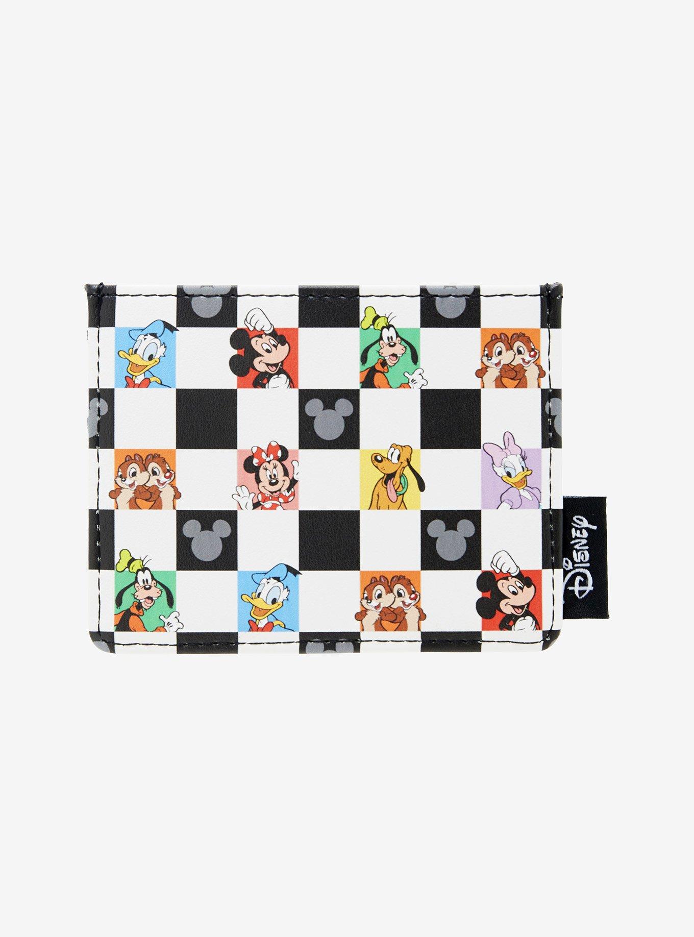 Loungefly Disney Mickey & Friends Checkered Cardholder - BoxLunch Exclusive, , alternate