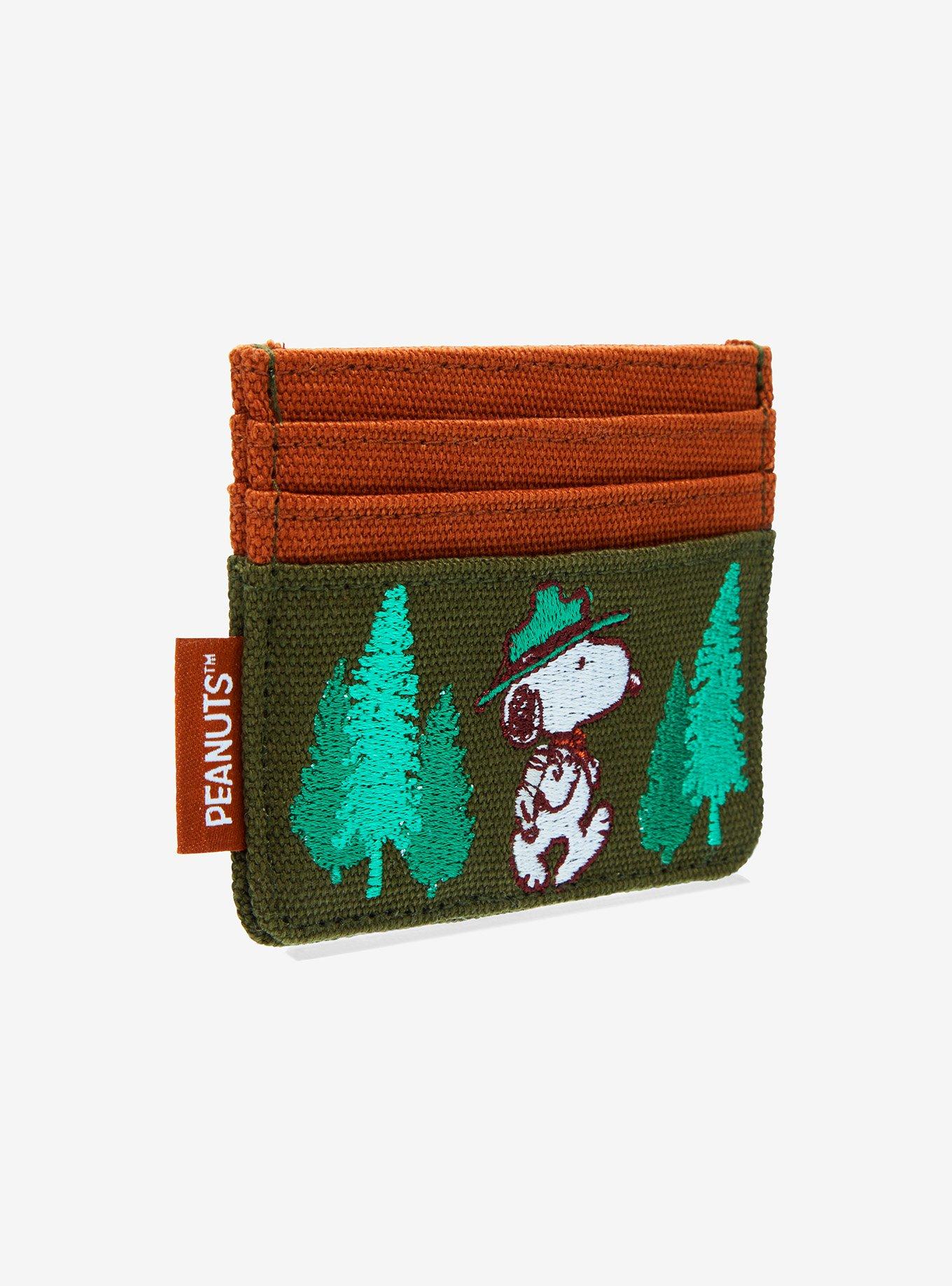 Loungefly Peanuts Snoopy Beagle Scout Cardholder — BoxLunch Exclusive, , hi-res