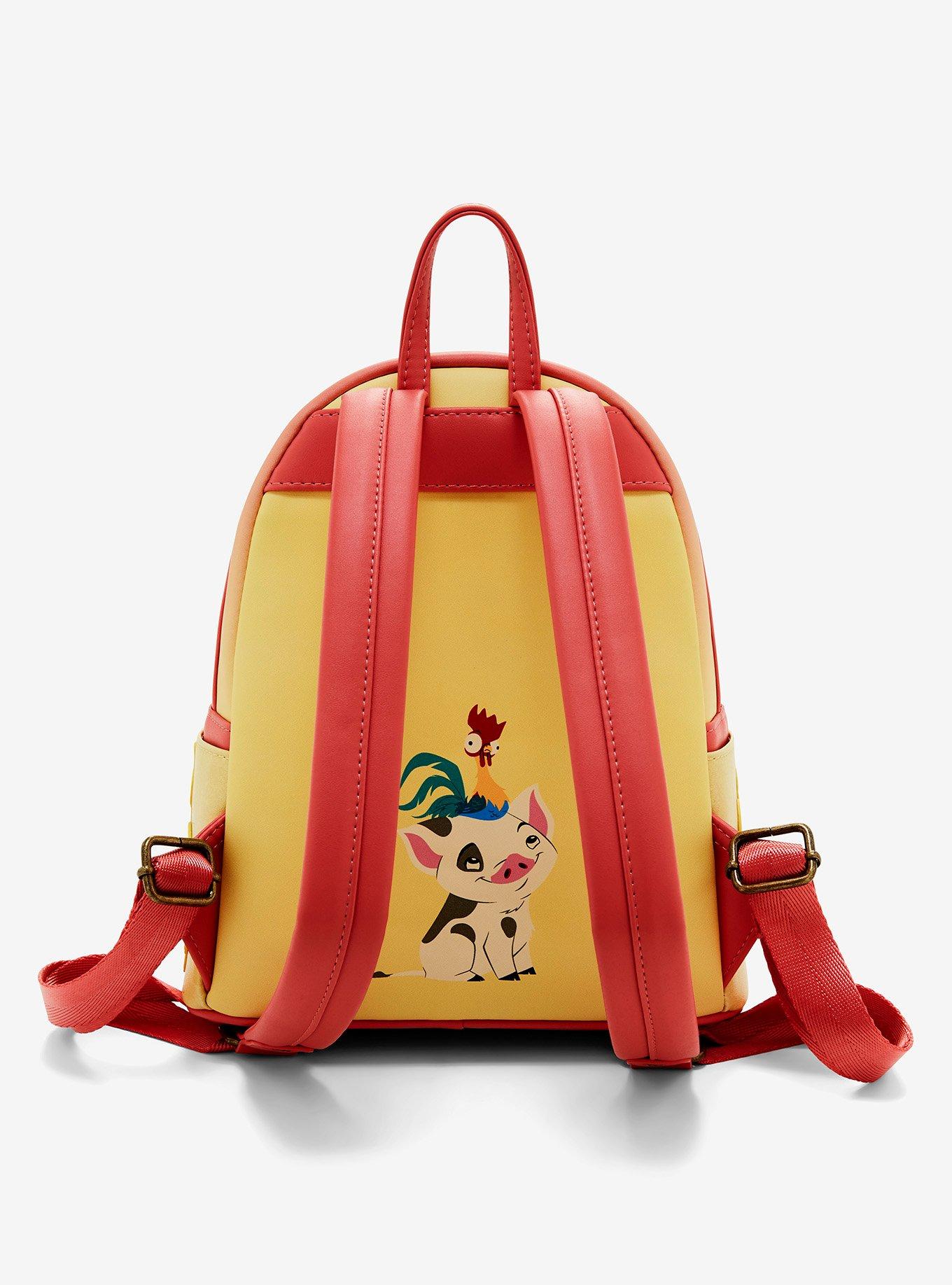 Loungefly Disney Moana Pua & Hei Hei Sunset Mini Backpack — BoxLunch Exclusive, , alternate