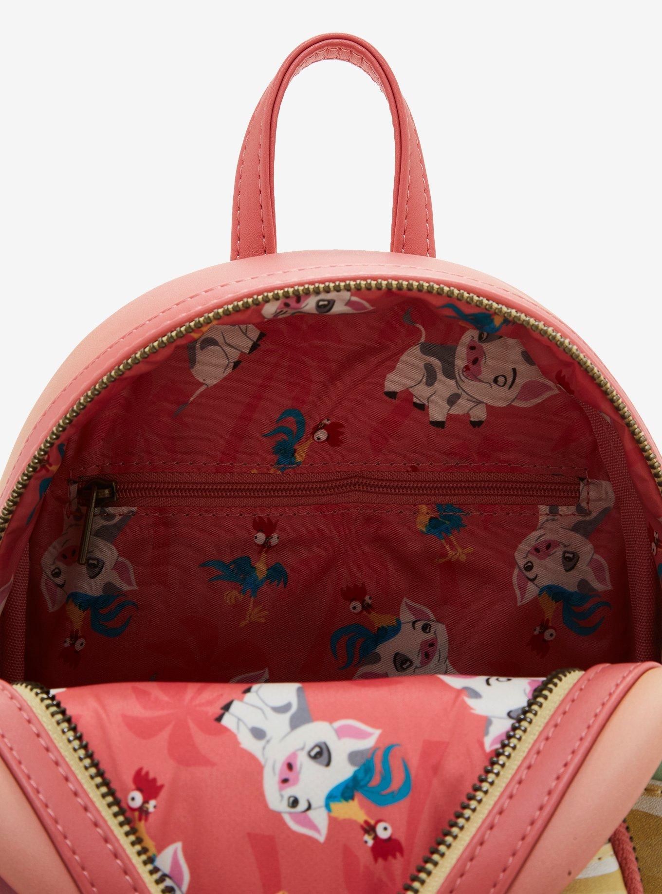 Loungefly Disney Moana Pua & Hei Hei Sunset Mini Backpack — BoxLunch Exclusive, , alternate