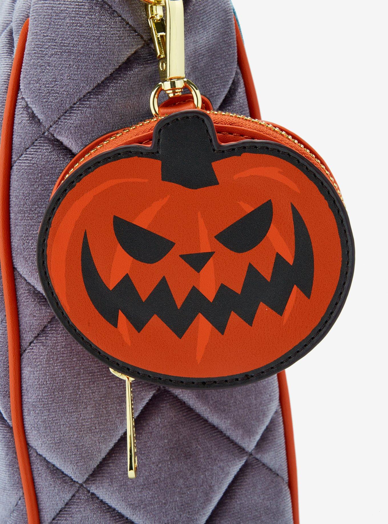 Loungefly Disney The Nightmare Before Christmas Jack & Sally Velvet Tote — BoxLunch Exclusive, , alternate