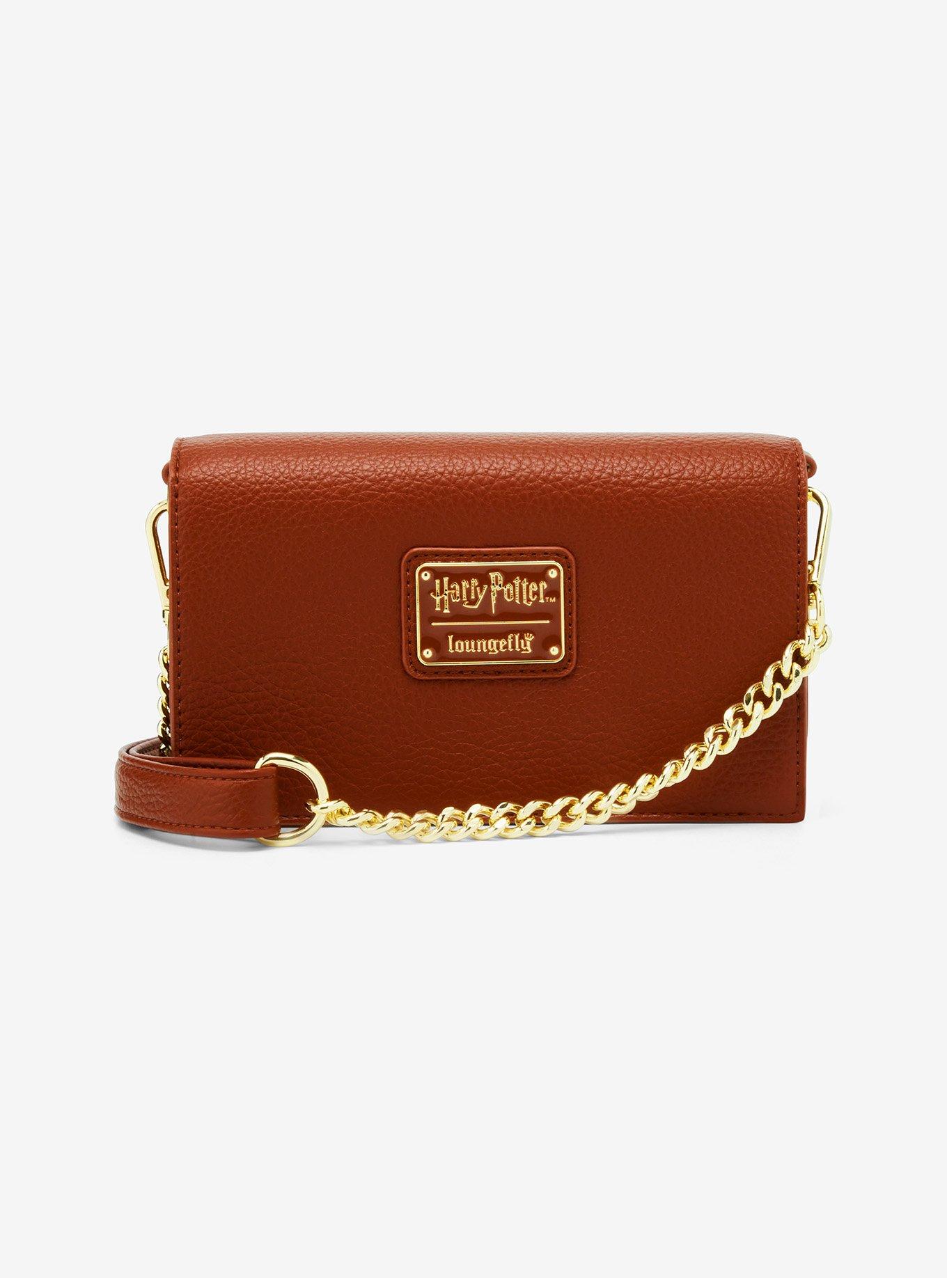 Loungefly Harry Potter Elder Wand Brown Crossbody Bag &mdash; BoxLunch Exclusive, , alternate