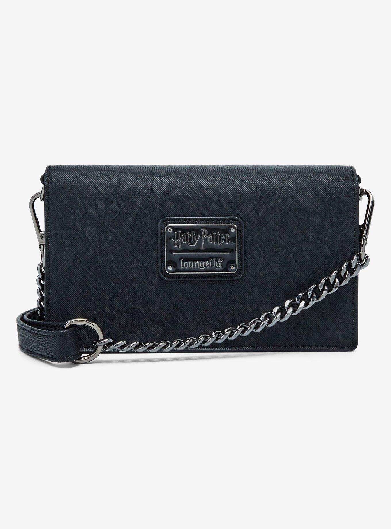 Loungefly Harry Potter Elder Wand Black Crossbody Bag — BoxLunch Exclusive