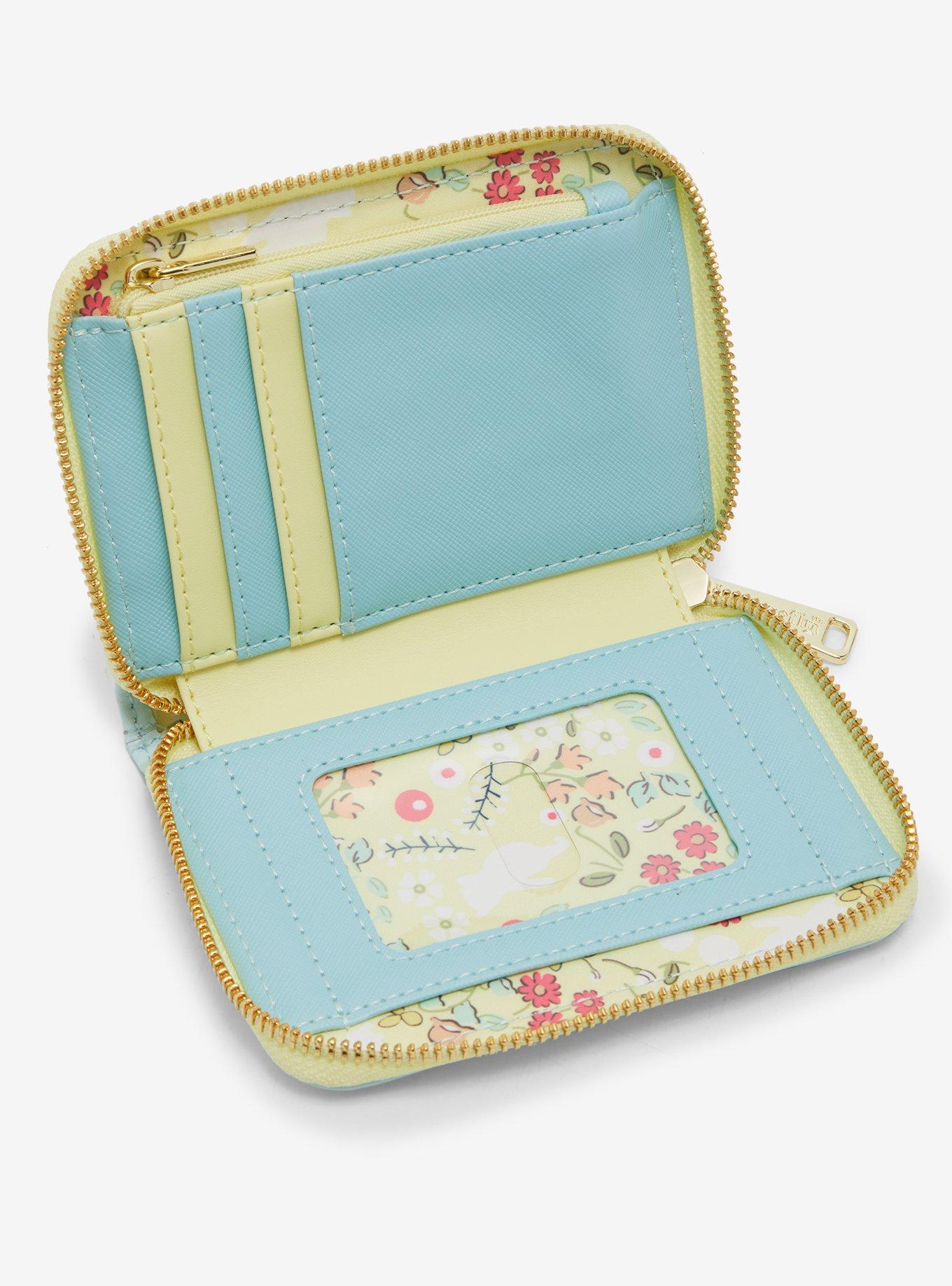 Loungefly Disney Winnie the Pooh Floral Friends Zip Wallet — BoxLunch Exclusive, , alternate