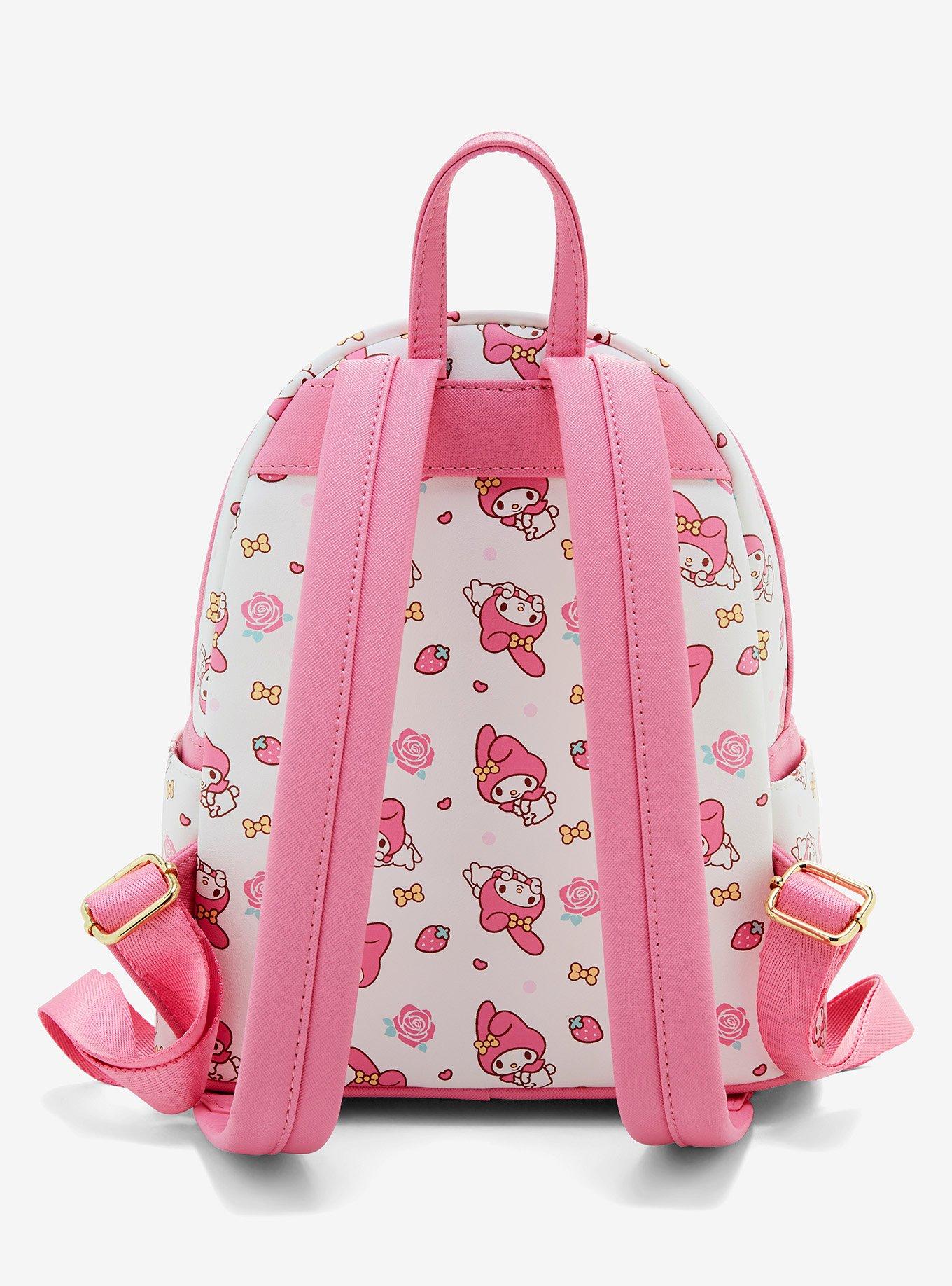 Loungefly Sanrio My Melody Allover Print Striped Mini Backpack — BoxLunch Exclusive, , alternate