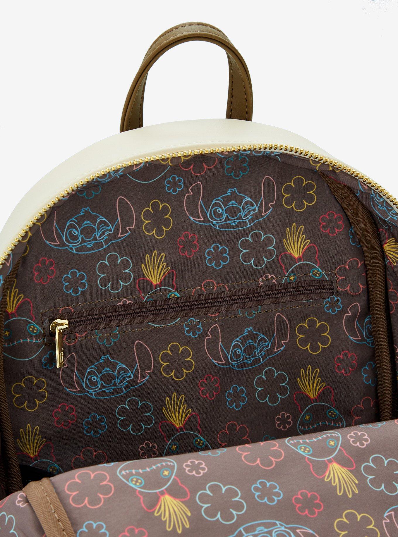 Loungefly Disney Lilo & Stitch Cacti Embroidered Mini Backpack — BoxLunch Exclusive, , alternate