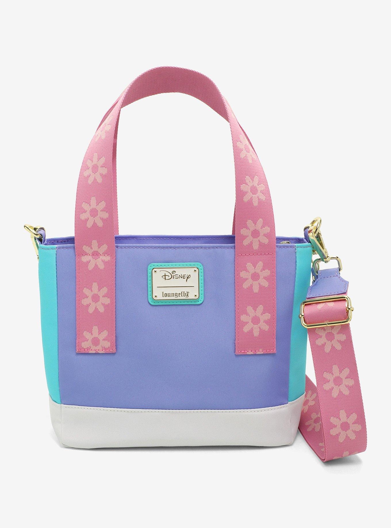 ◆LOUNGE FLY◆Disney Daisy＆Duck 85周年 トートバッグ 送料込 Daisy Duck 85th Anniversary Loungefly Crossbody Bag | Disney