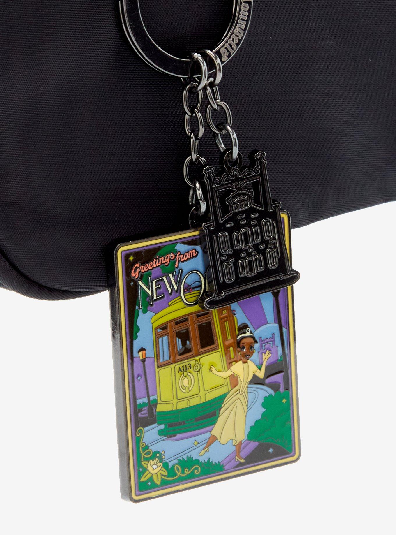 Loungefly Disney The Princess and the Frog New Orleans Tourist Multi Keychain, , hi-res